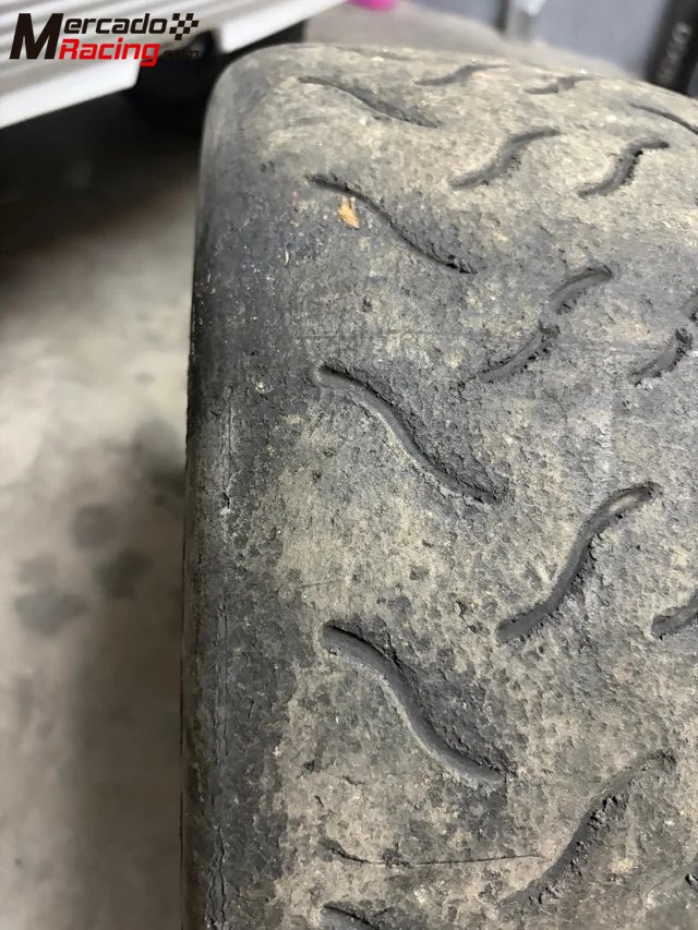 2 slicks hankook 15 