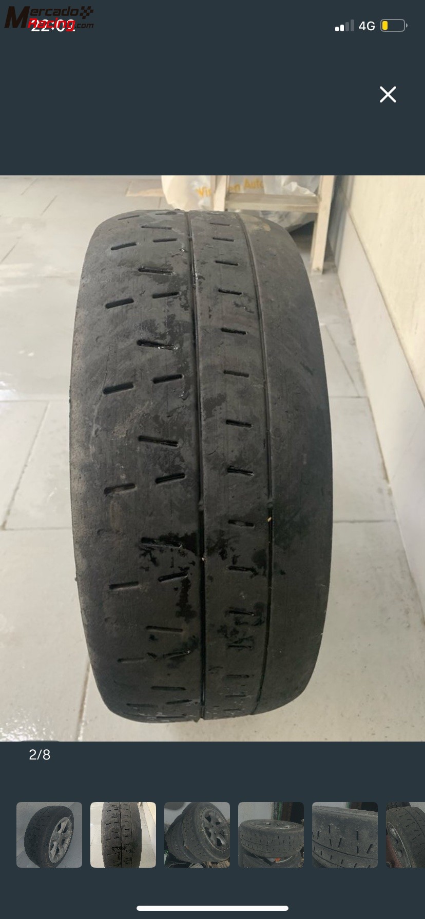 8 pirelli rk5 y rk5a