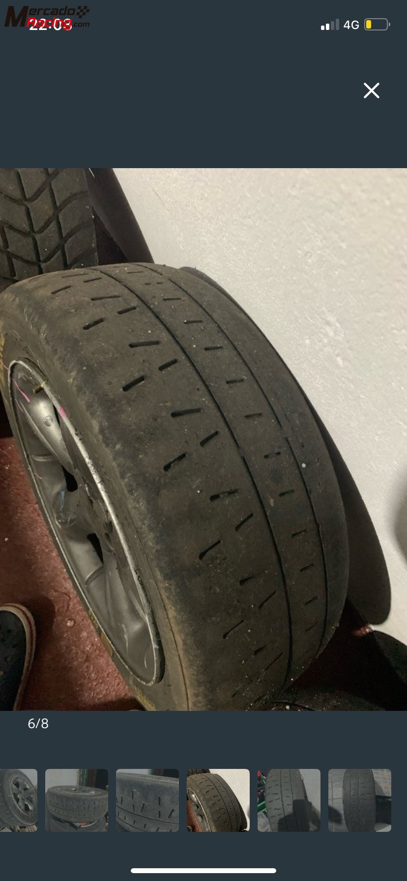 8 pirelli rk5 y rk5a