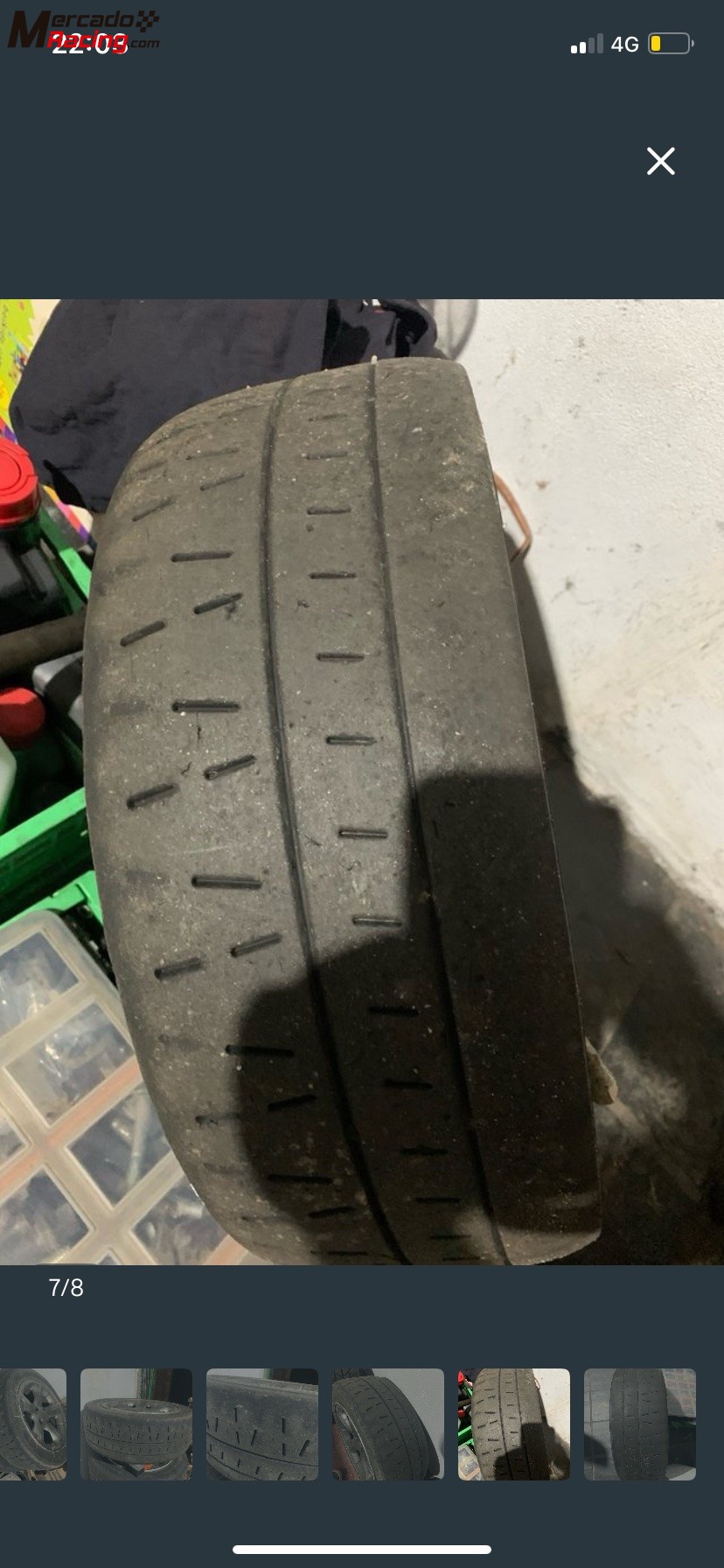 8 pirelli rk5 y rk5a