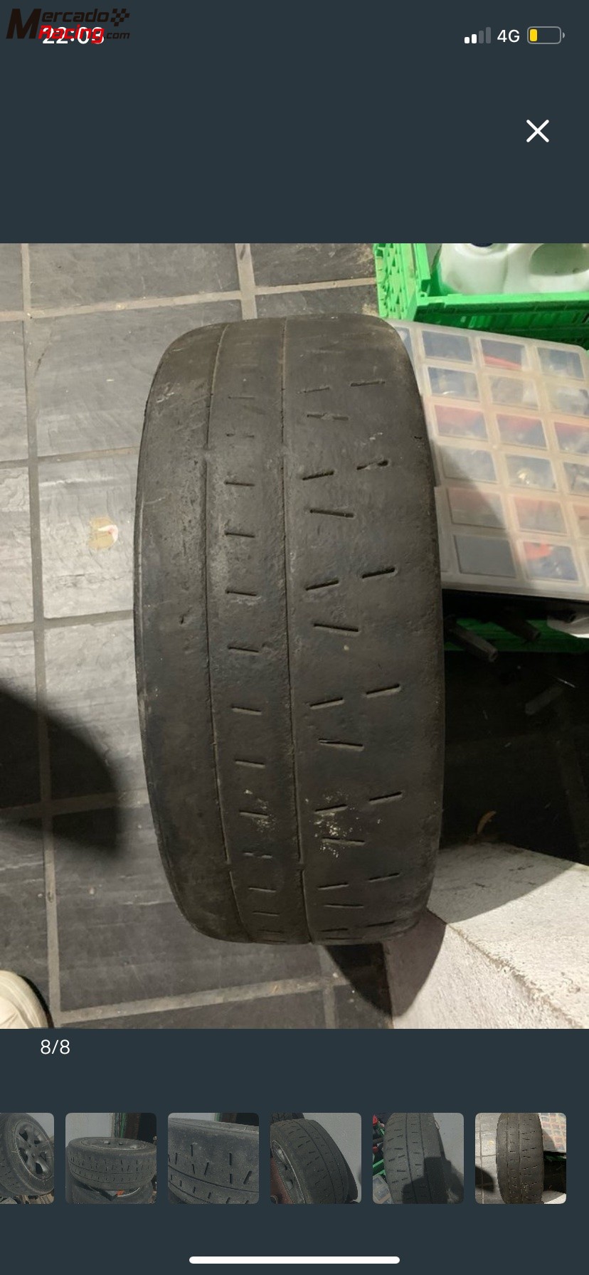 8 pirelli rk5 y rk5a