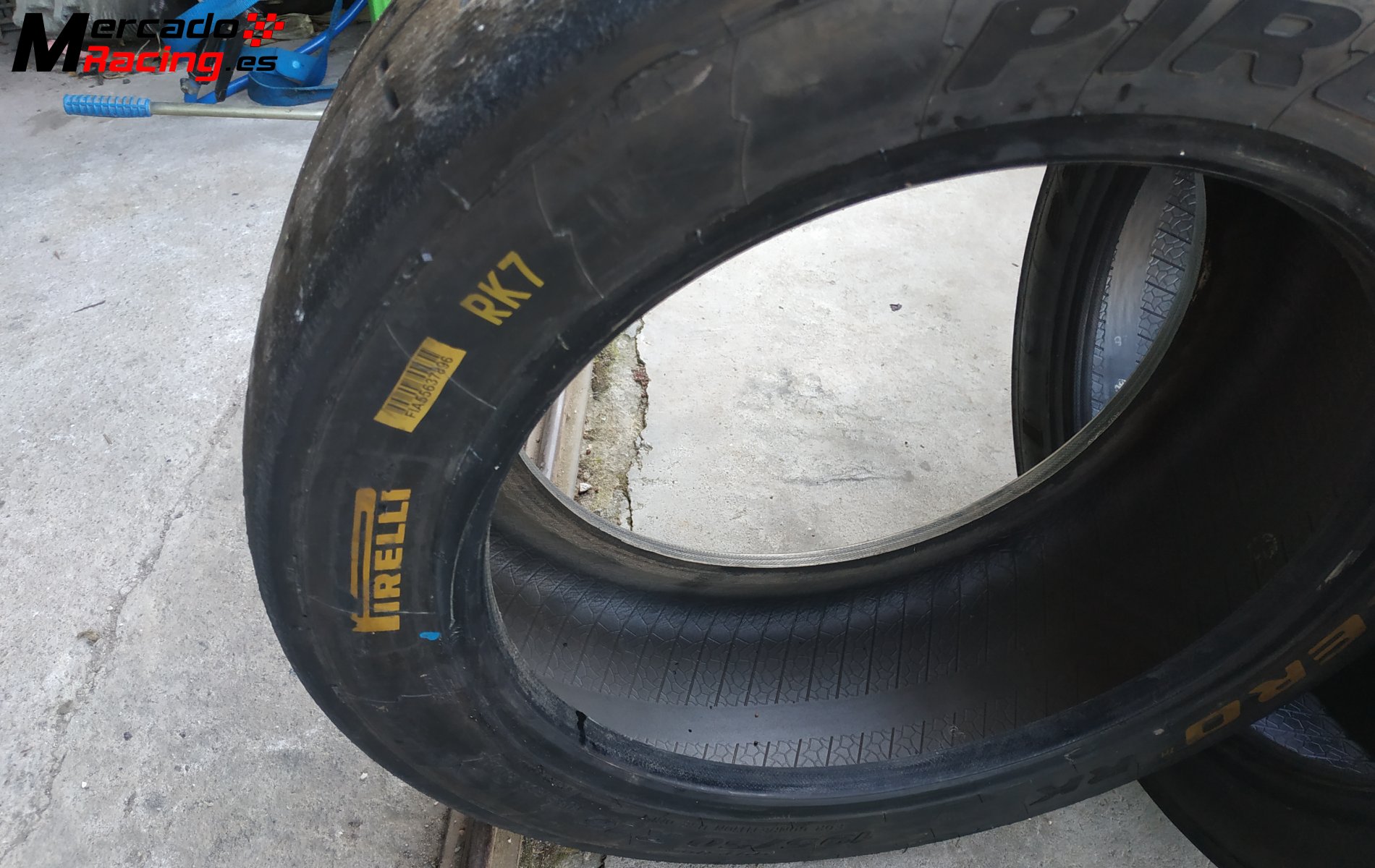 2 neumáticos pirelli rk7 en 16