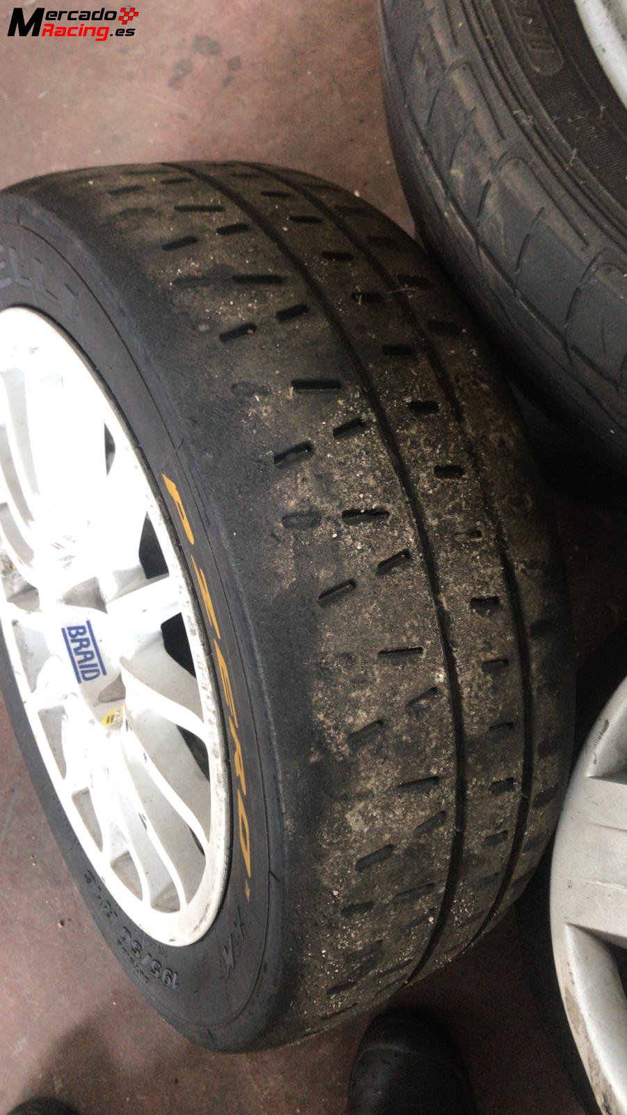 Neumáticos pirelli competición rk7a/rkw7