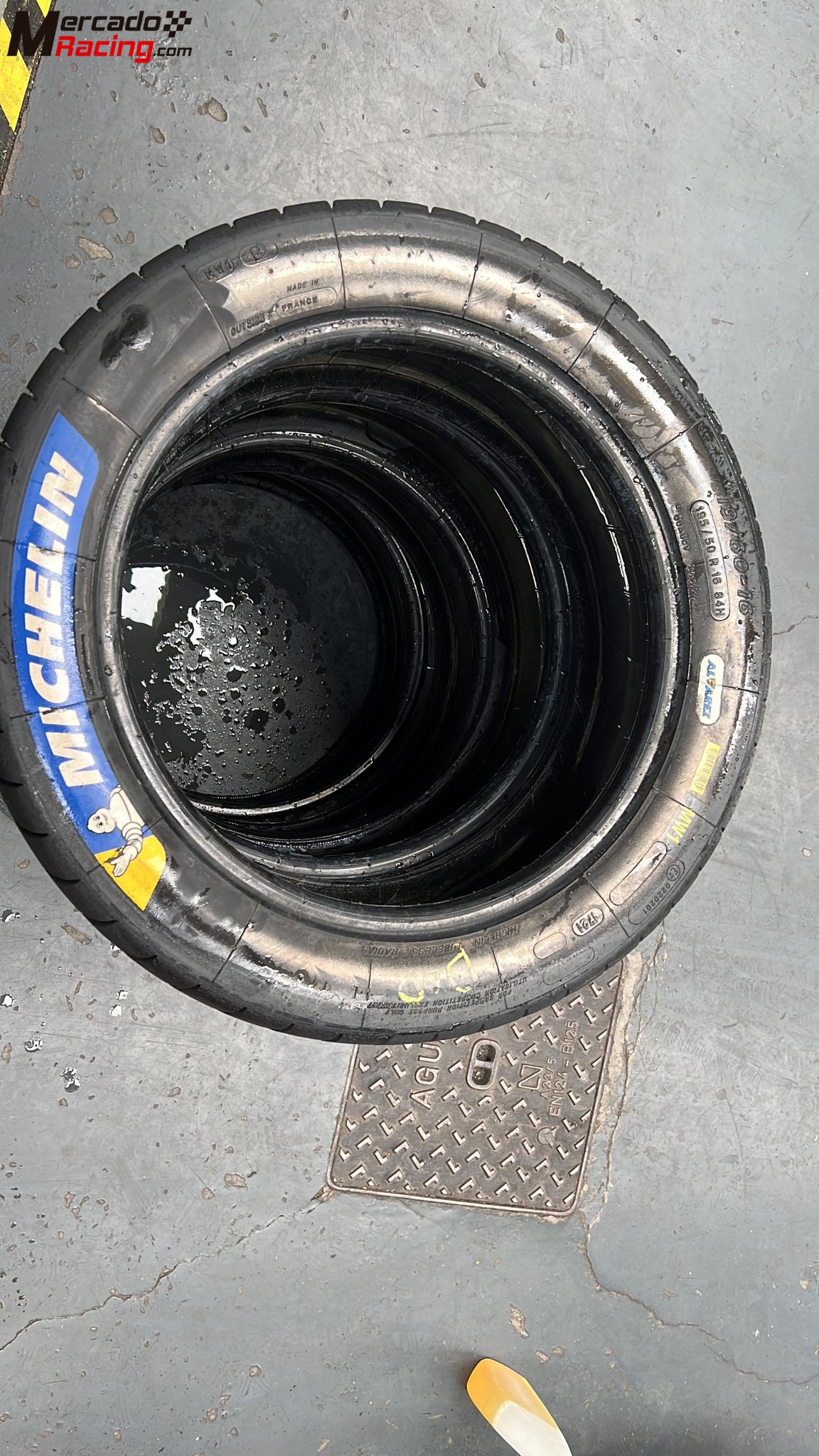 Neumáticos michelin 16/60-16 195/50r16 mw1 de agua