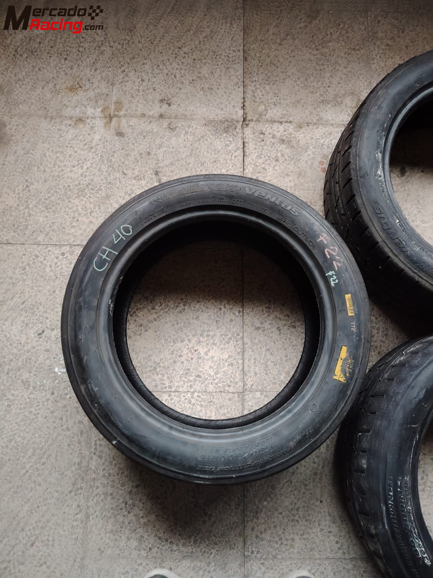 Lote 6 neumaticos hankook fia en 16 pulgadas