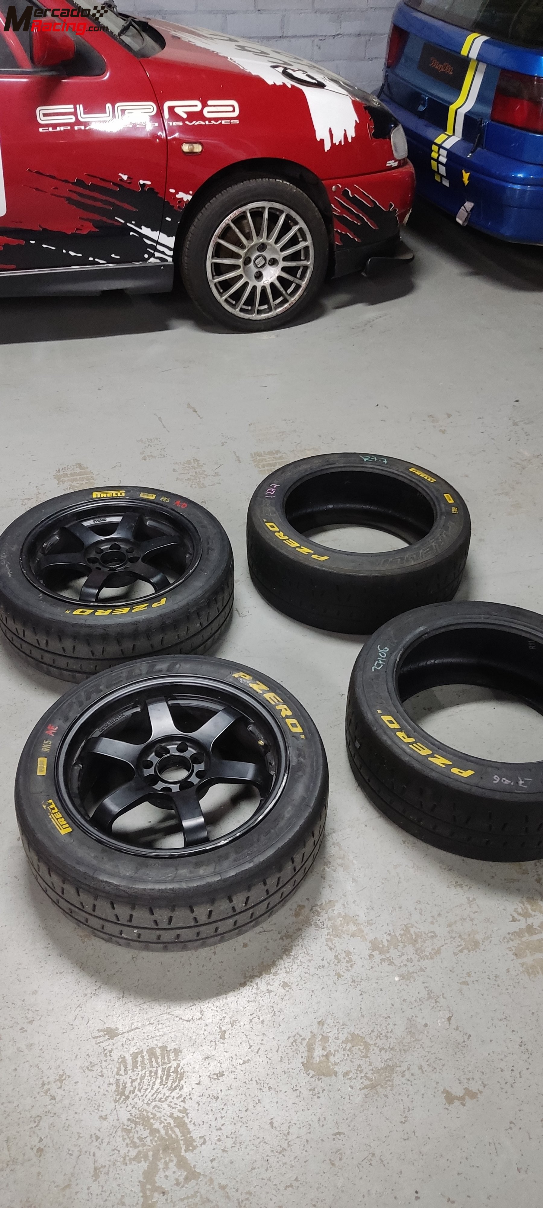 Vendo 4 pirelli rk5 practicamente nuevas