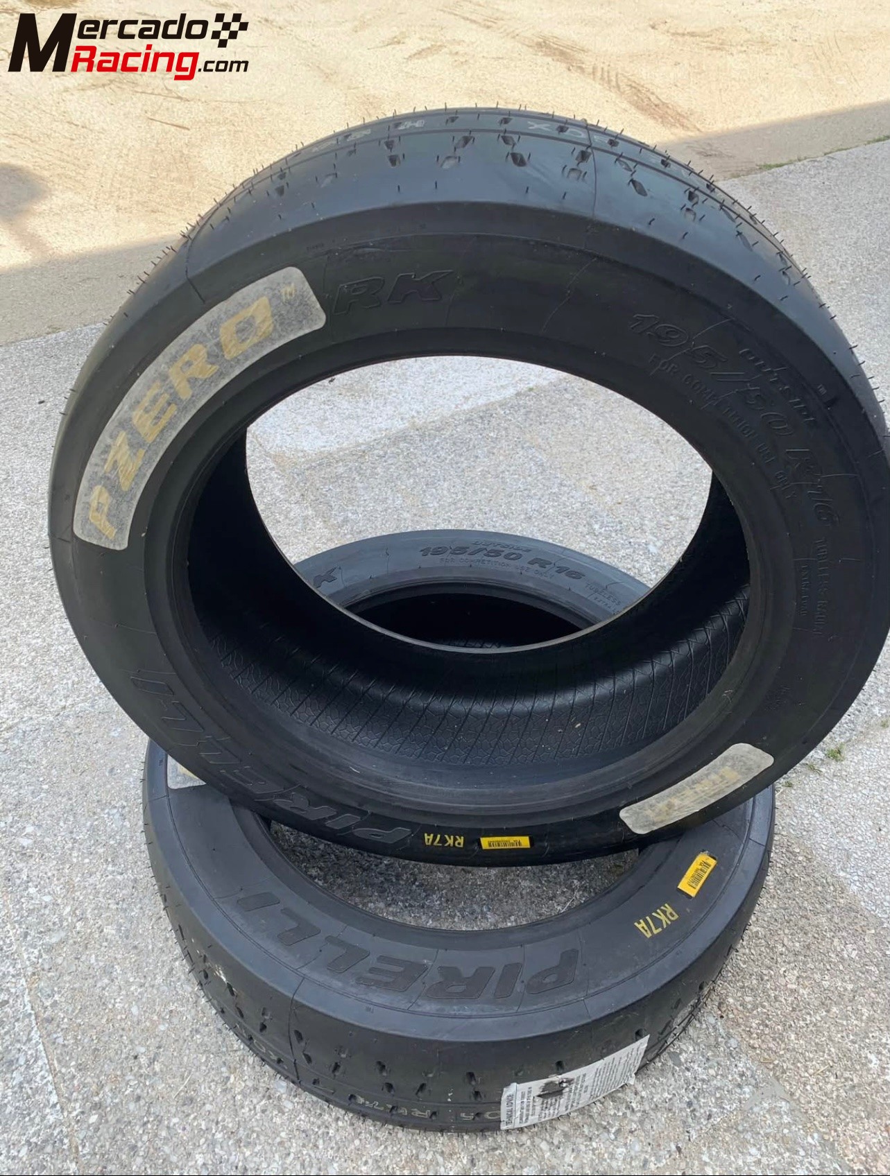 Pirelli compuesto 7 (medias) 195 16