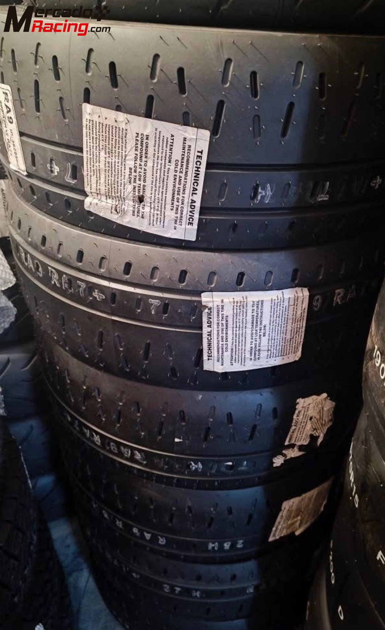  6 pirelli ra7 y 9 195 16