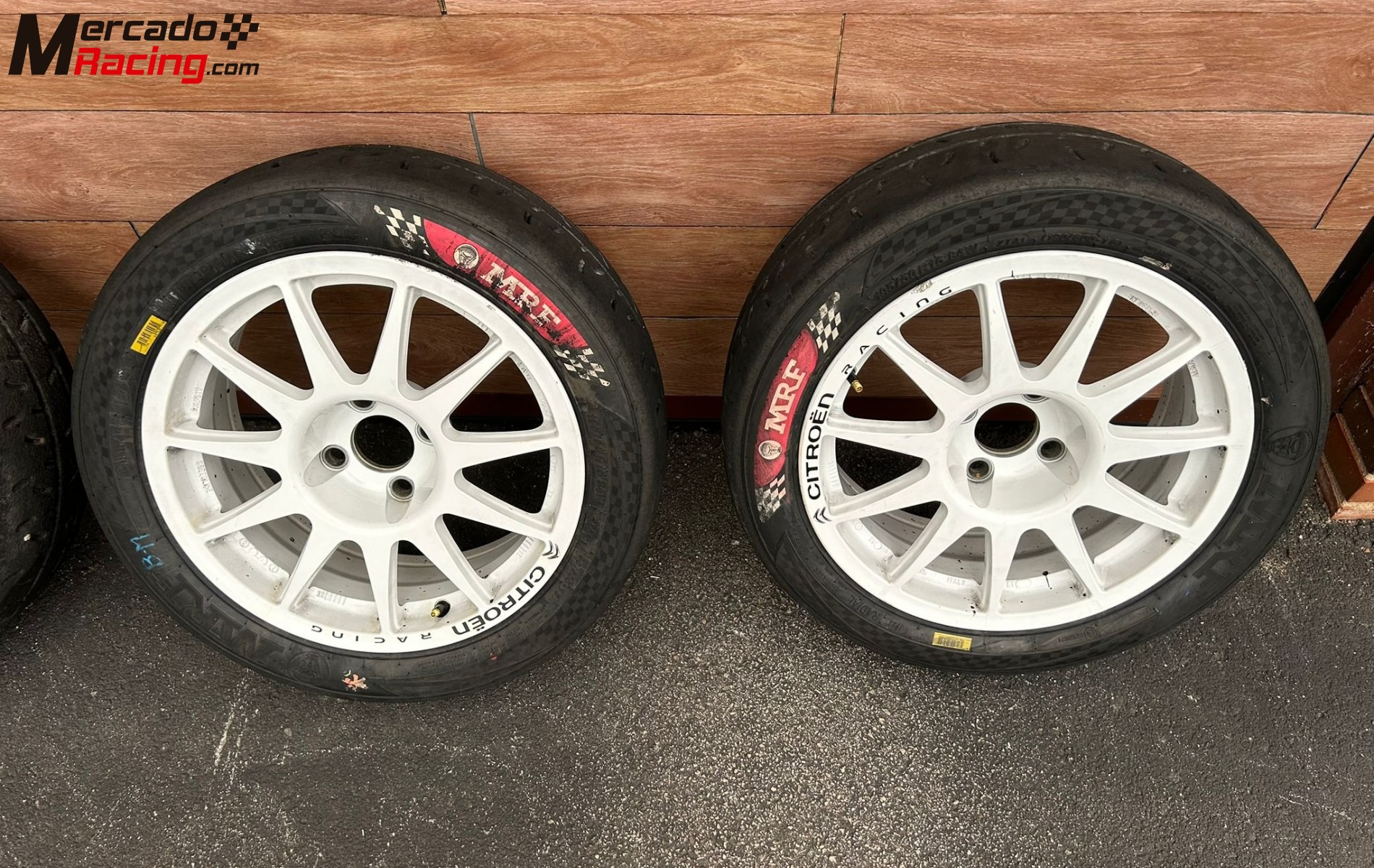 Pareja neumaticos mrf 195/50r16 zta compuesto m