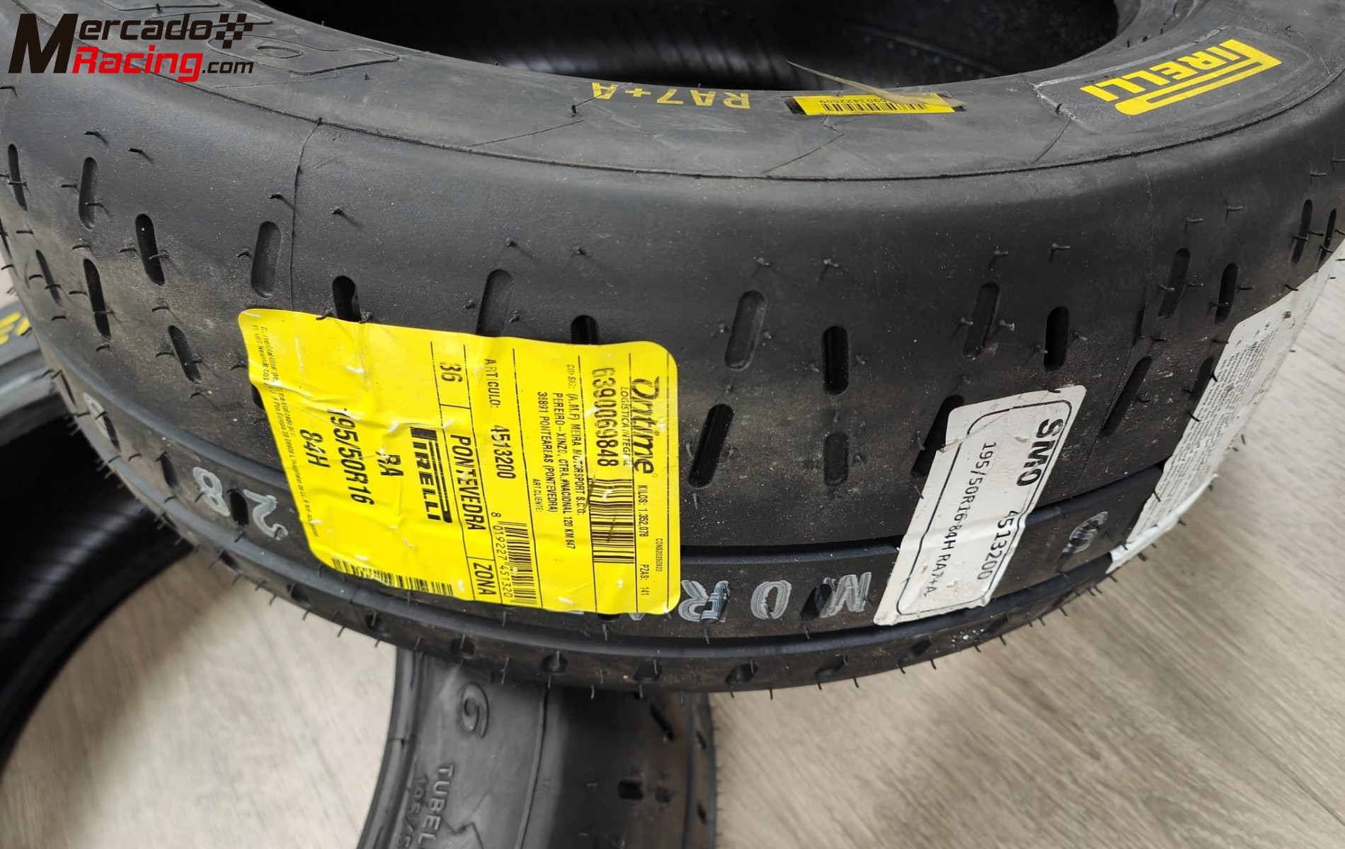 Pirelli ra7+a (blando) a estrenar 16