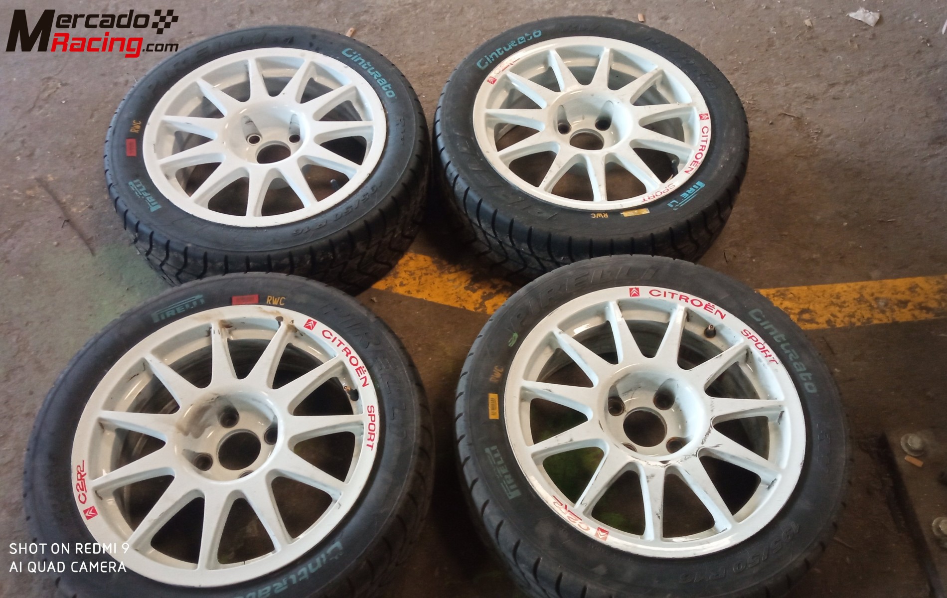 Ruedas pirelli de agua 