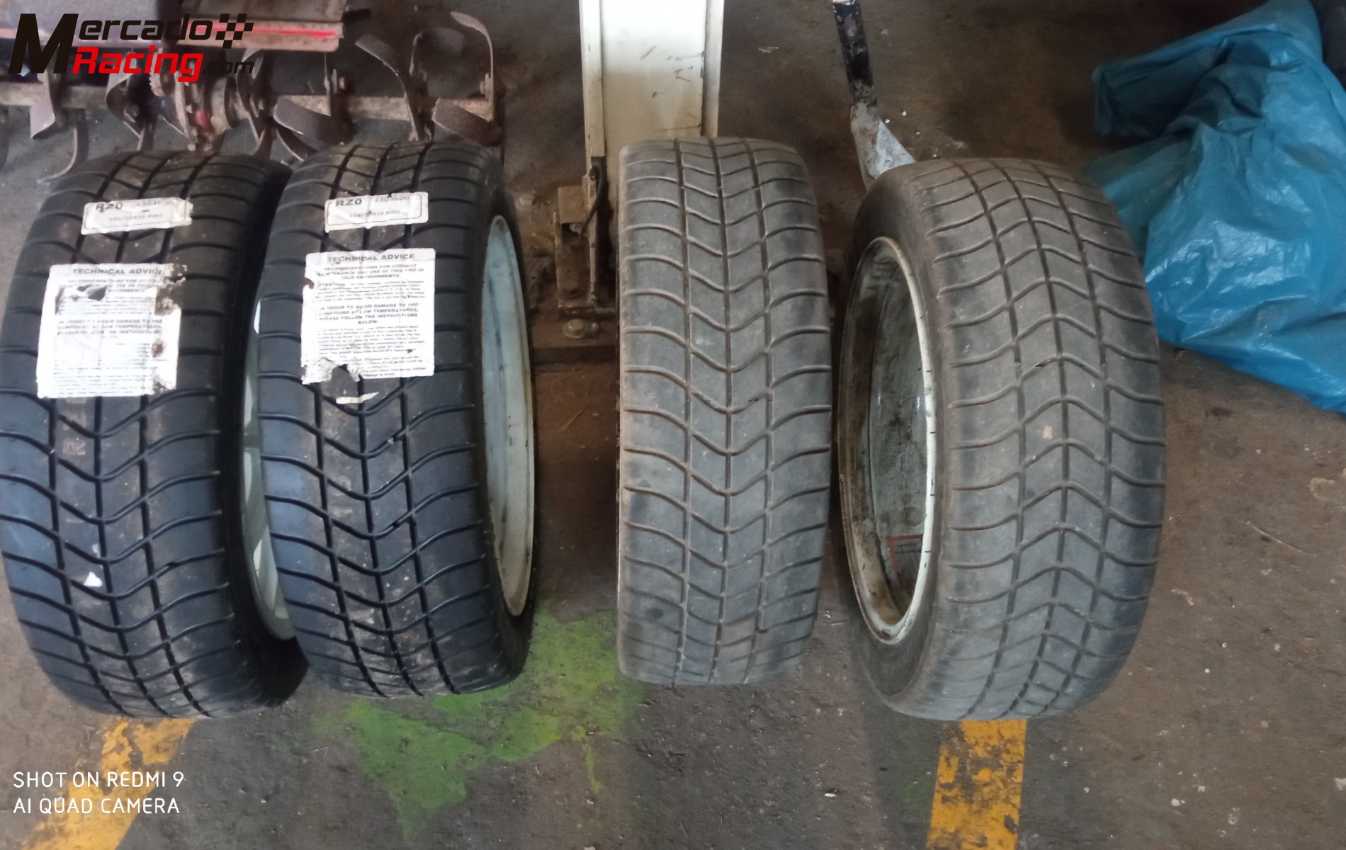 Ruedas pirelli de agua 