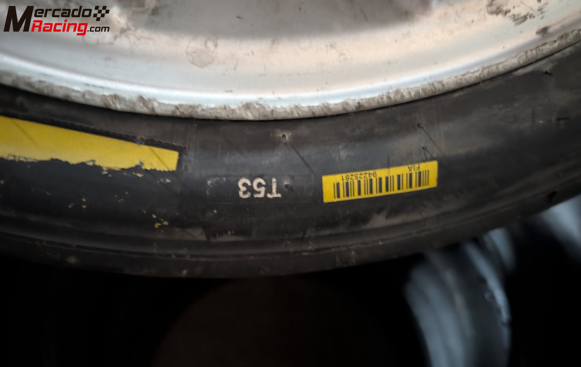 Neumático nuevo hankook fia t53 y t72 en 16