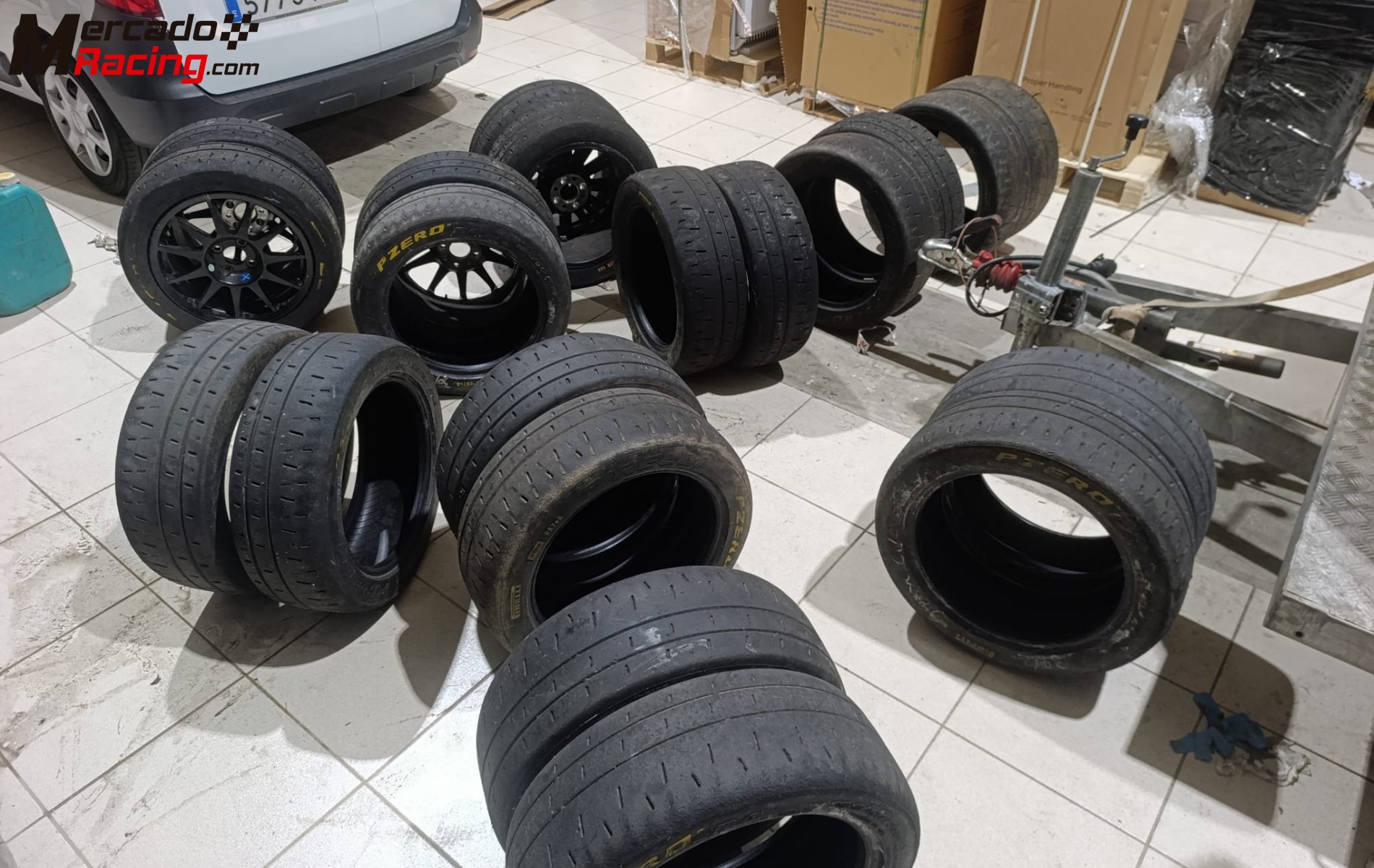 Ruedas pirelli-michelin asfalto 