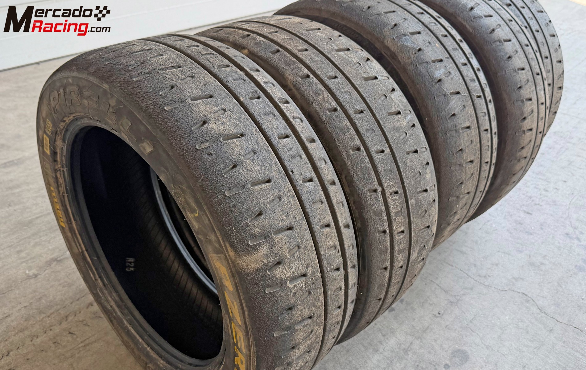 5 pirelli p zero ra5b – 195/50 r16 – compuesto duro