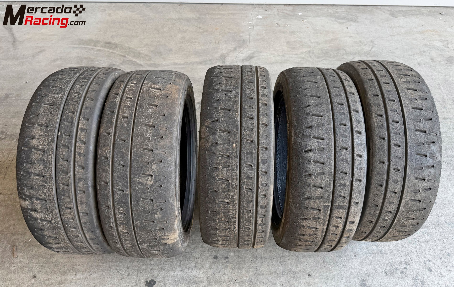 5 pirelli p zero ra5b – 195/50 r16 – compuesto duro
