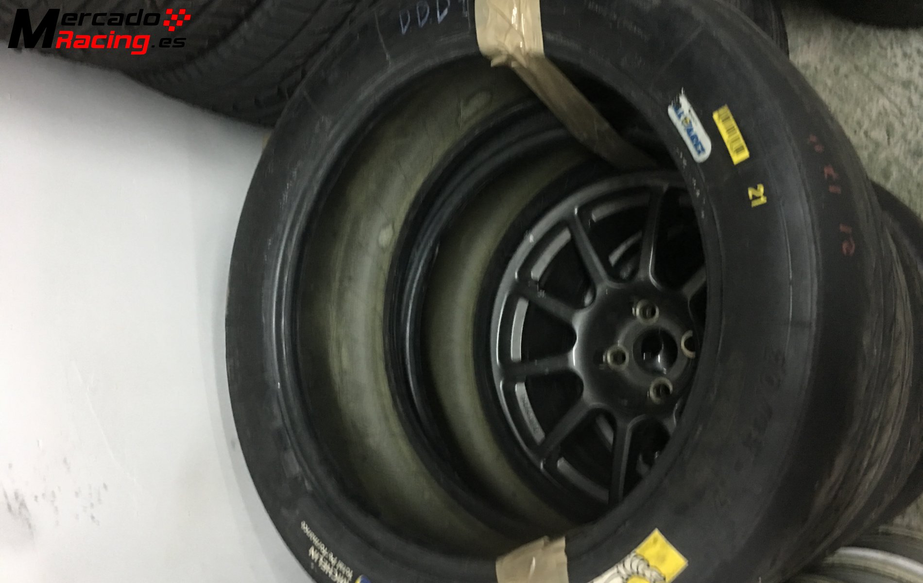 Slicks 17 michelin y pirelli fia 