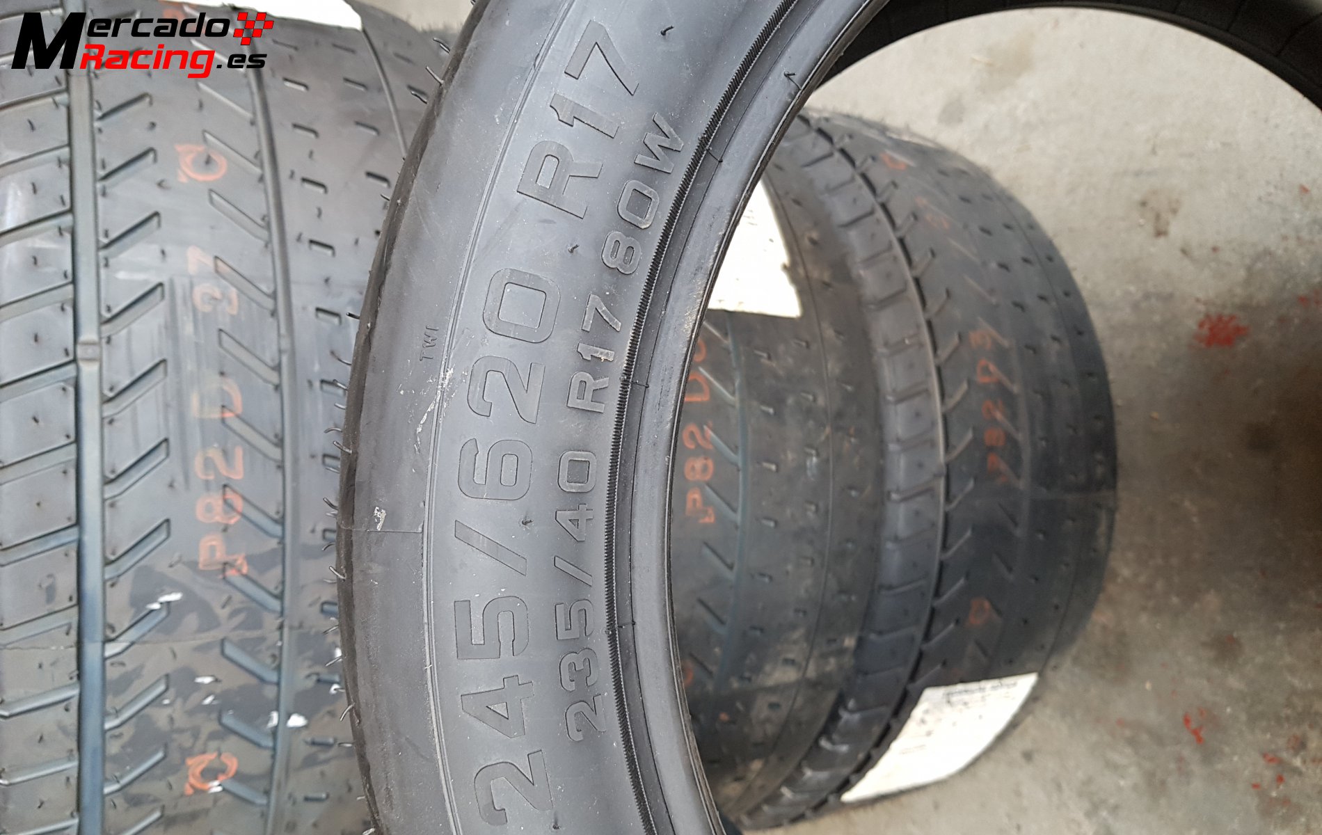 Vendo 4 neumaticos pirelli p7 corsa classic d3