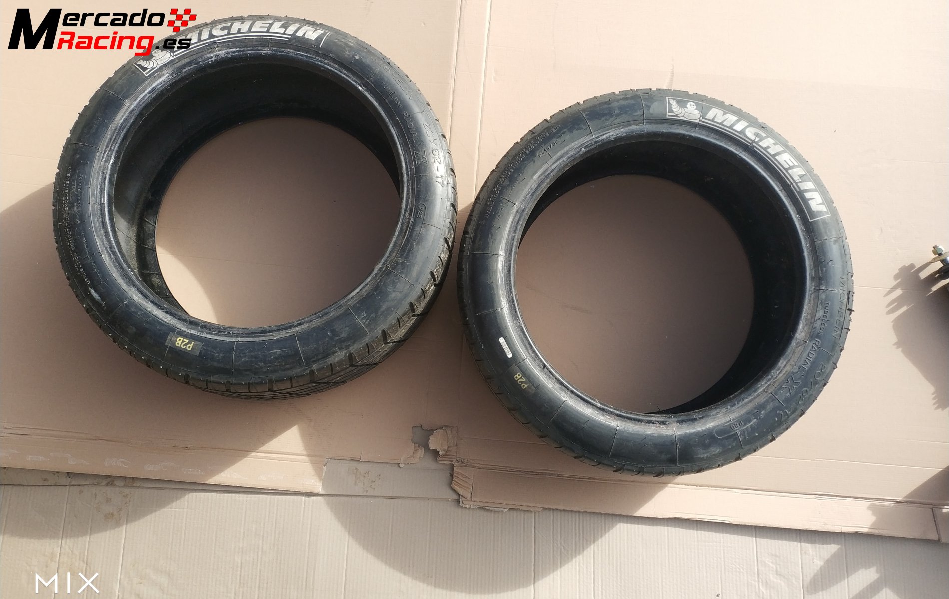 Neumáticos michelin de agua nuevos en 17 p2b