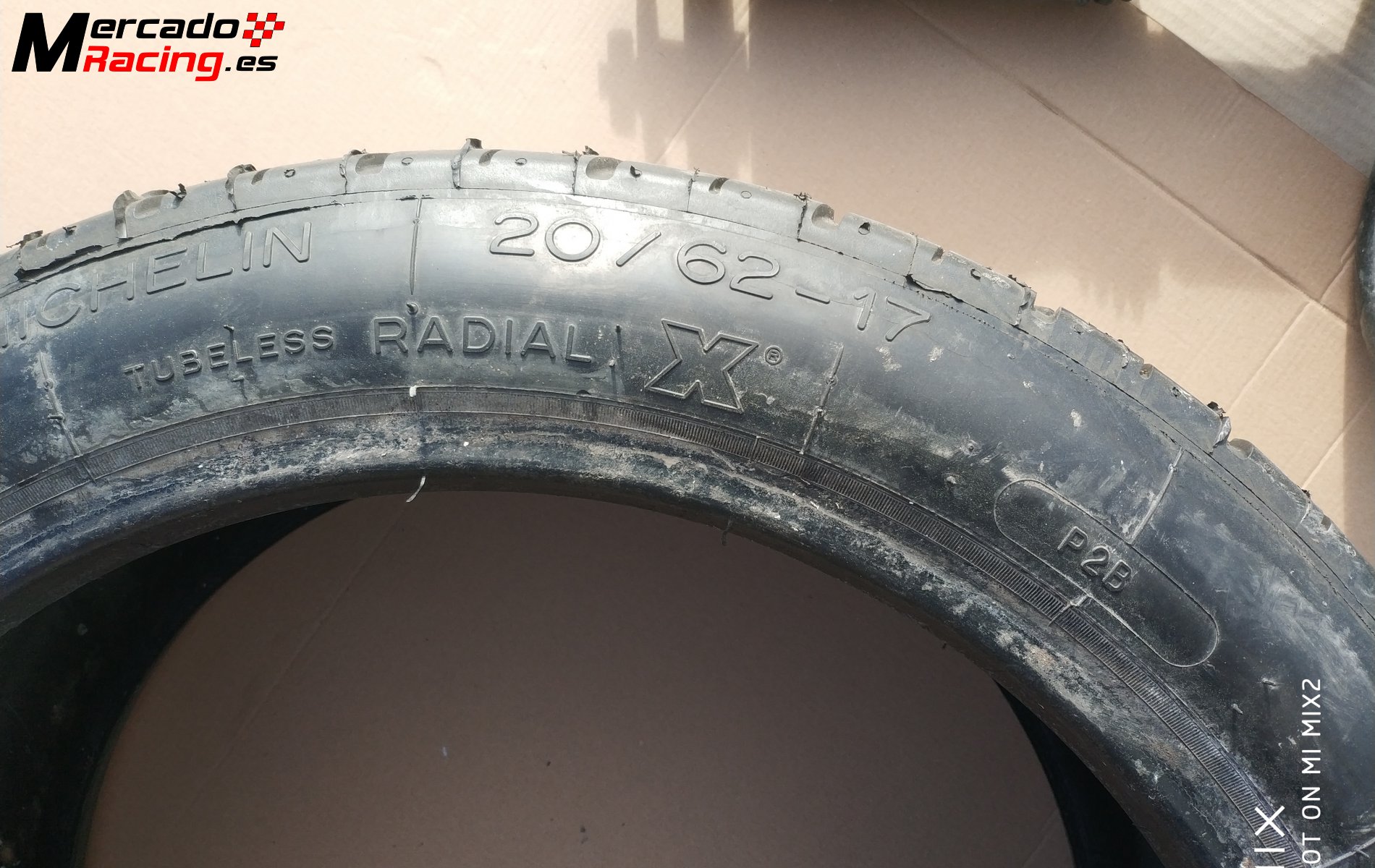 Neumáticos michelin para lluvia en 17  p2b