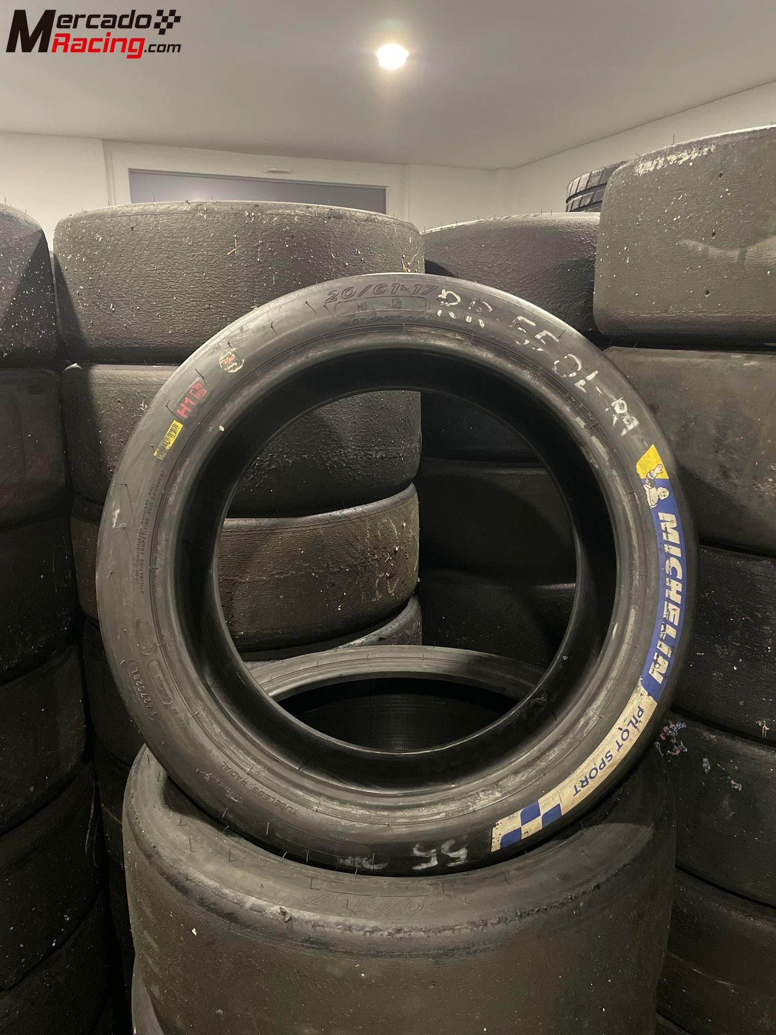 2024 e 2025 neumáticos slick michelin h1 20/61r17