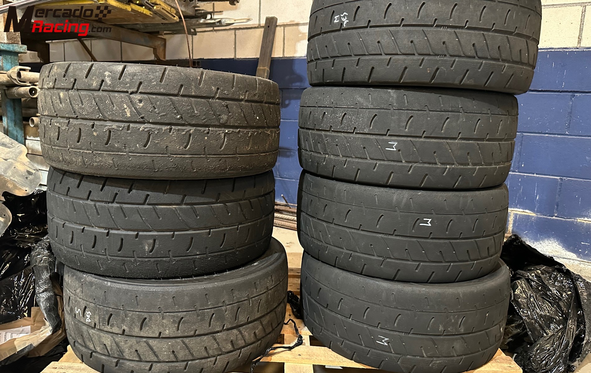 Neumáticos mrf en 235 ancho blandos medios y duros al 75 y 85%