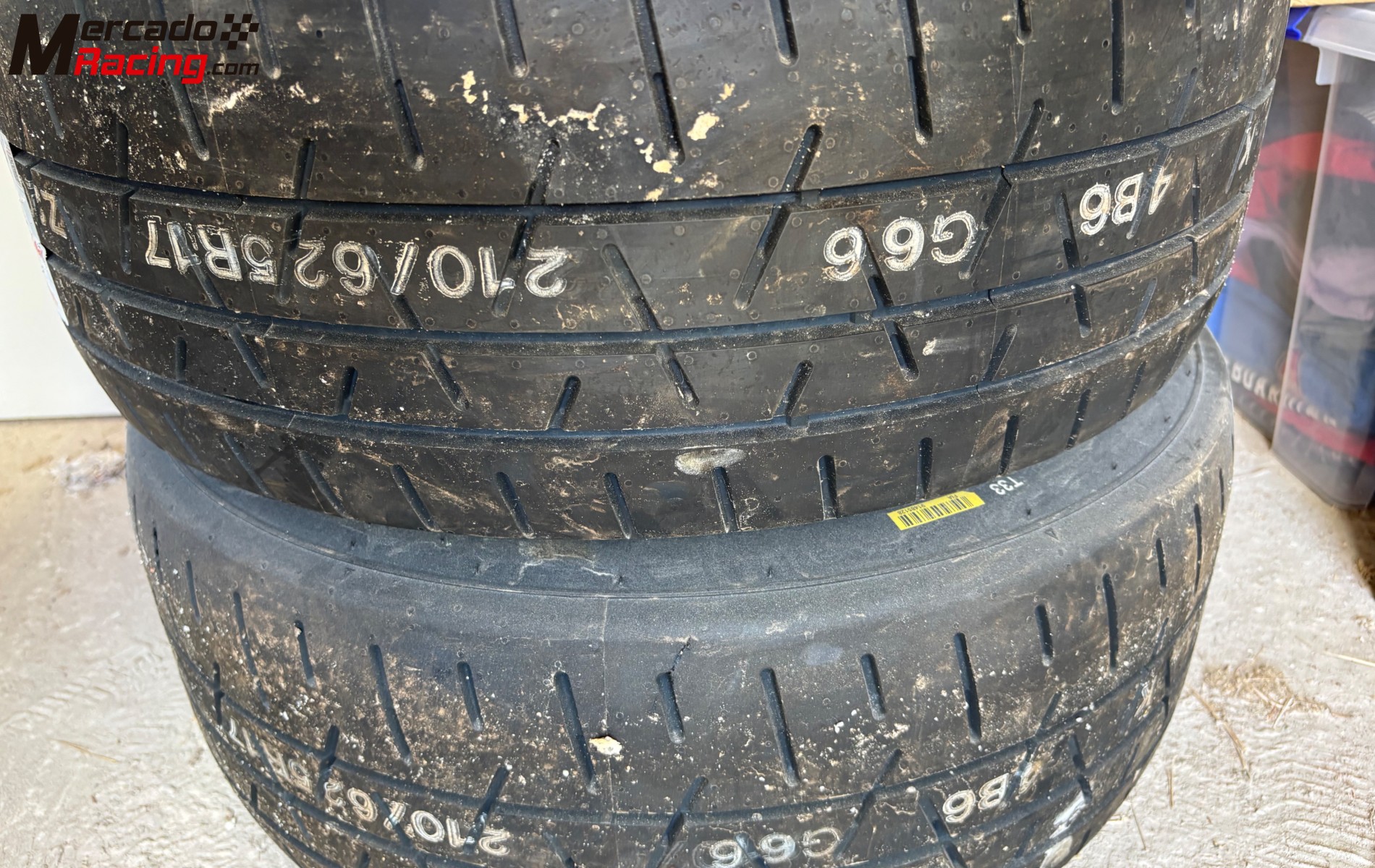 Se vende lote de neumáticos 210/625r17