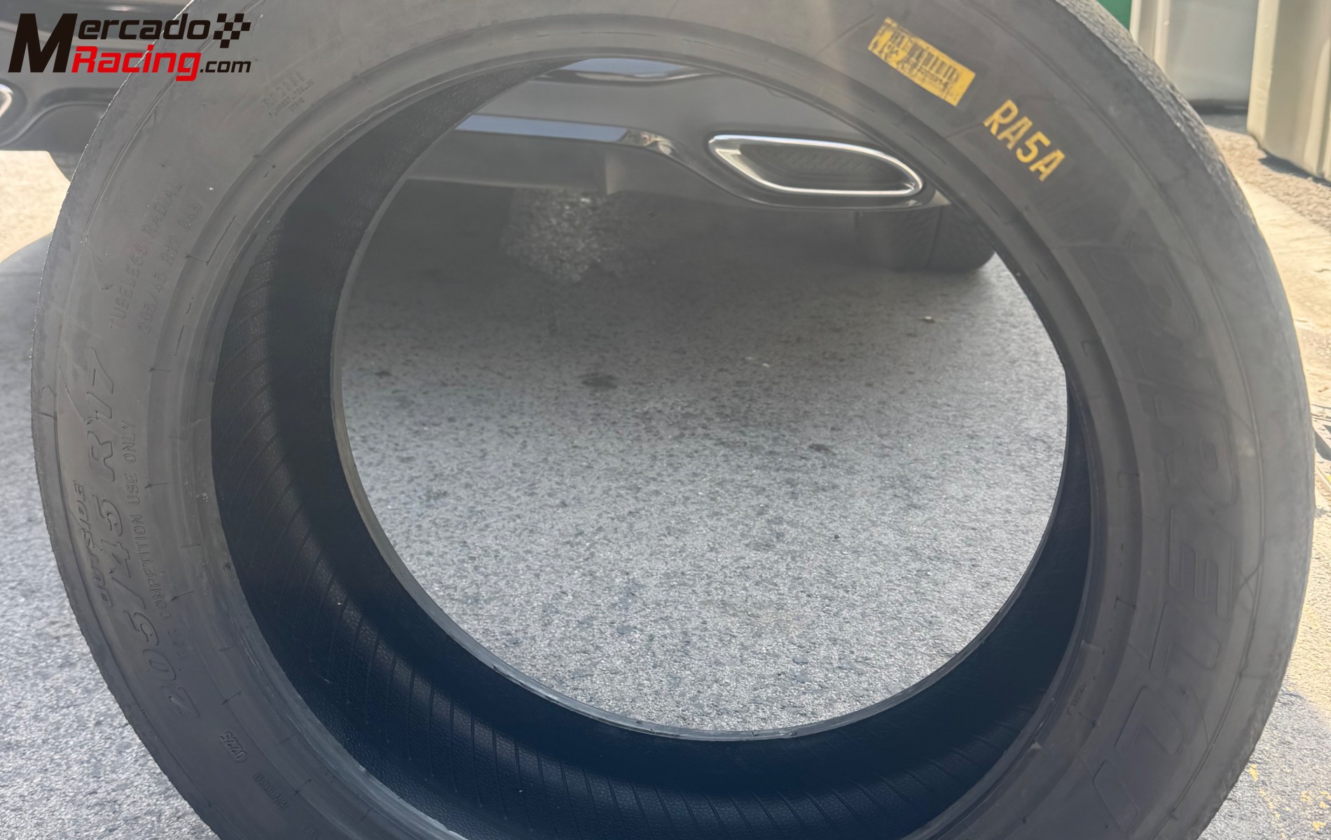  vendo 2 unidades pirelli p zero 205/45/17 ra5. 