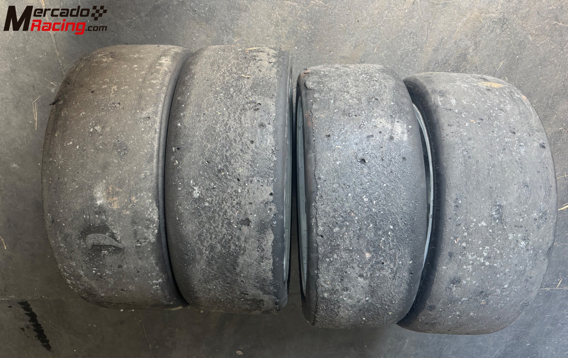 Slicks hossier  17” montaña solo 15 km