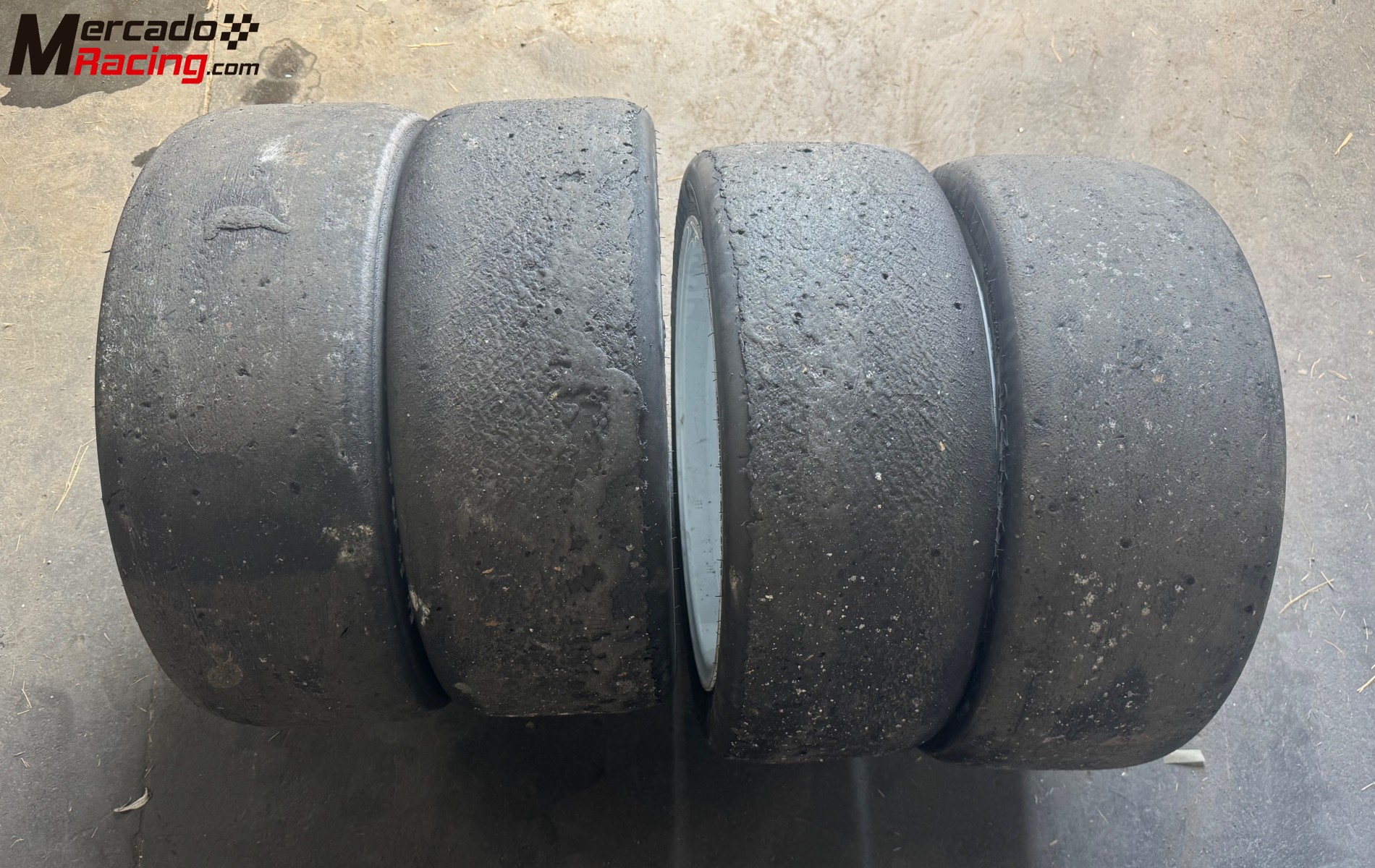 Slicks hossier  17” montaña solo 15 km