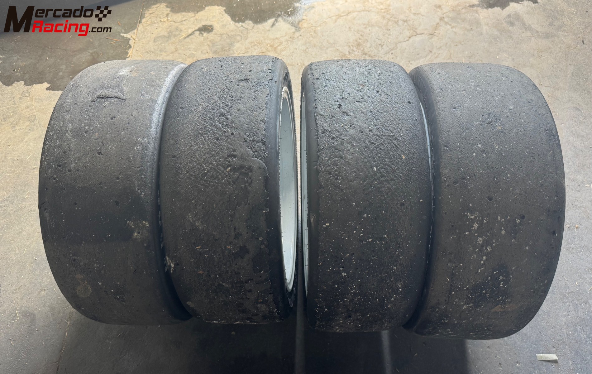 Slicks hossier  17” montaña solo 15 km