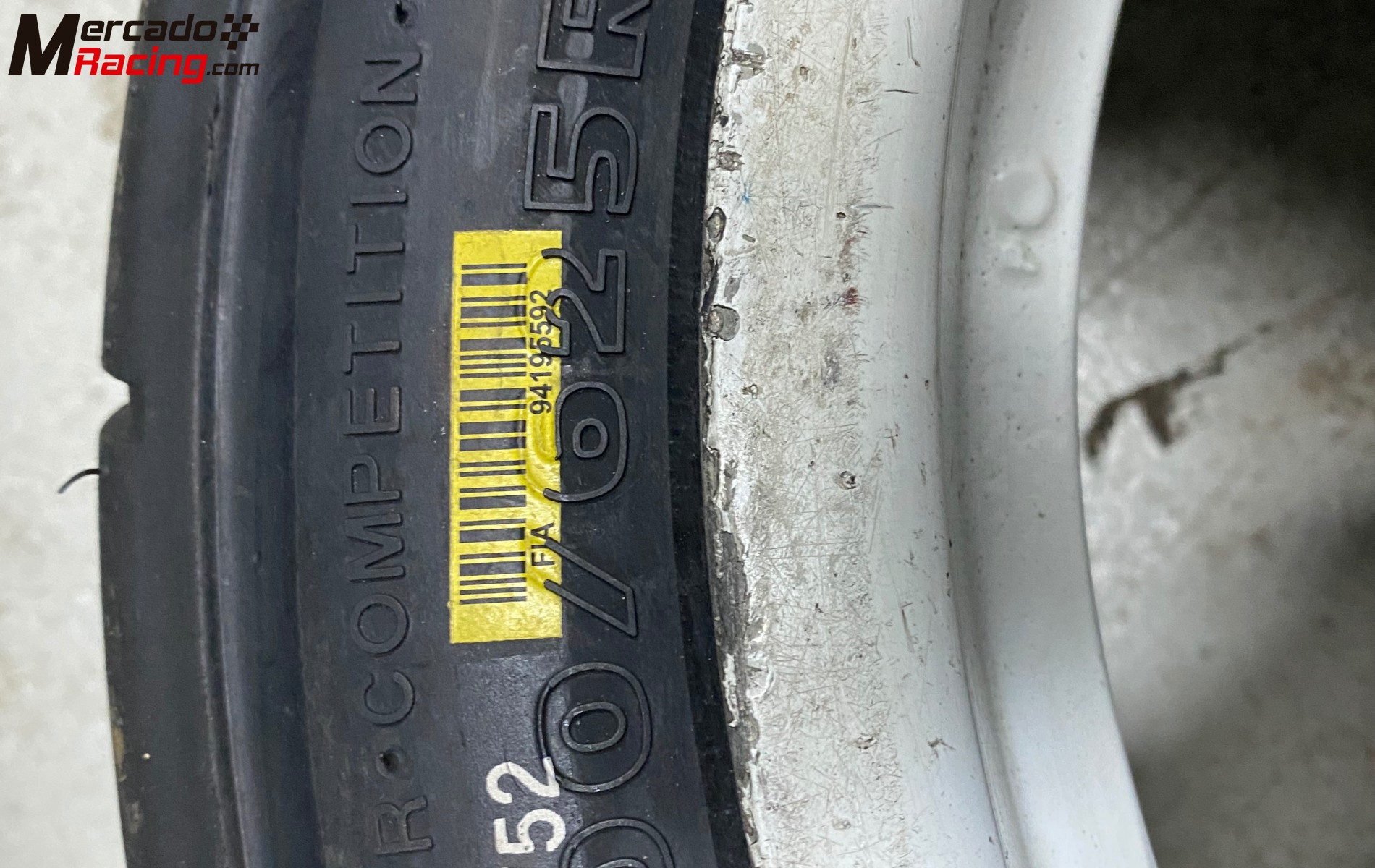 4 hankook agua  w52 200/625r17 año 2025