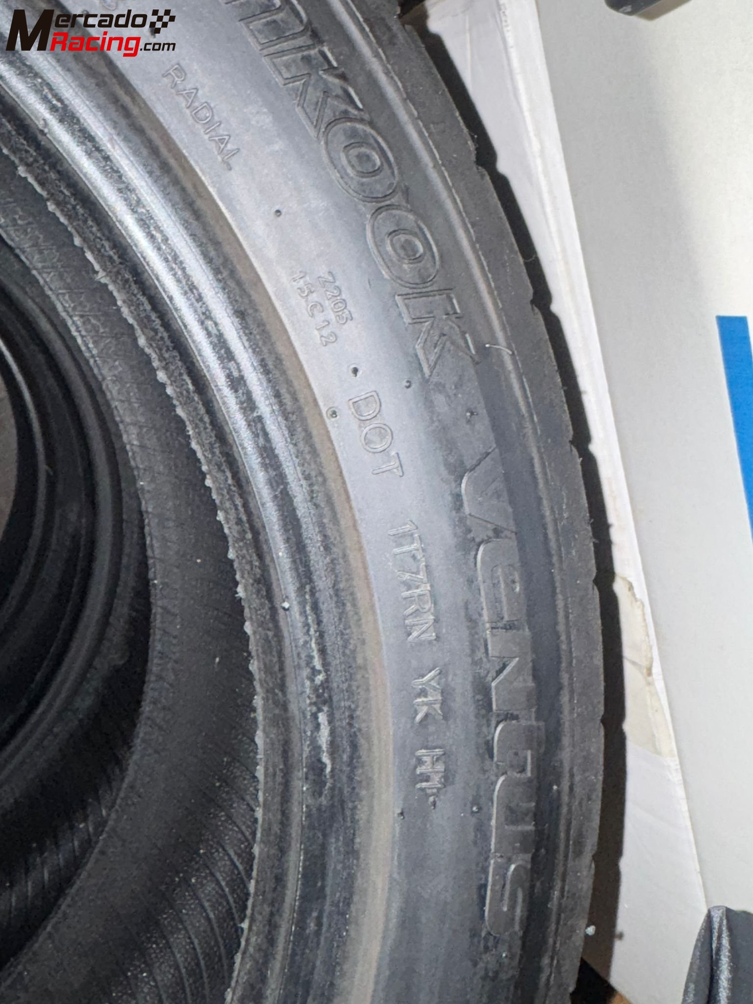 Juego de 4 hankook z205 215/45r17 compuesto t72 al 90%