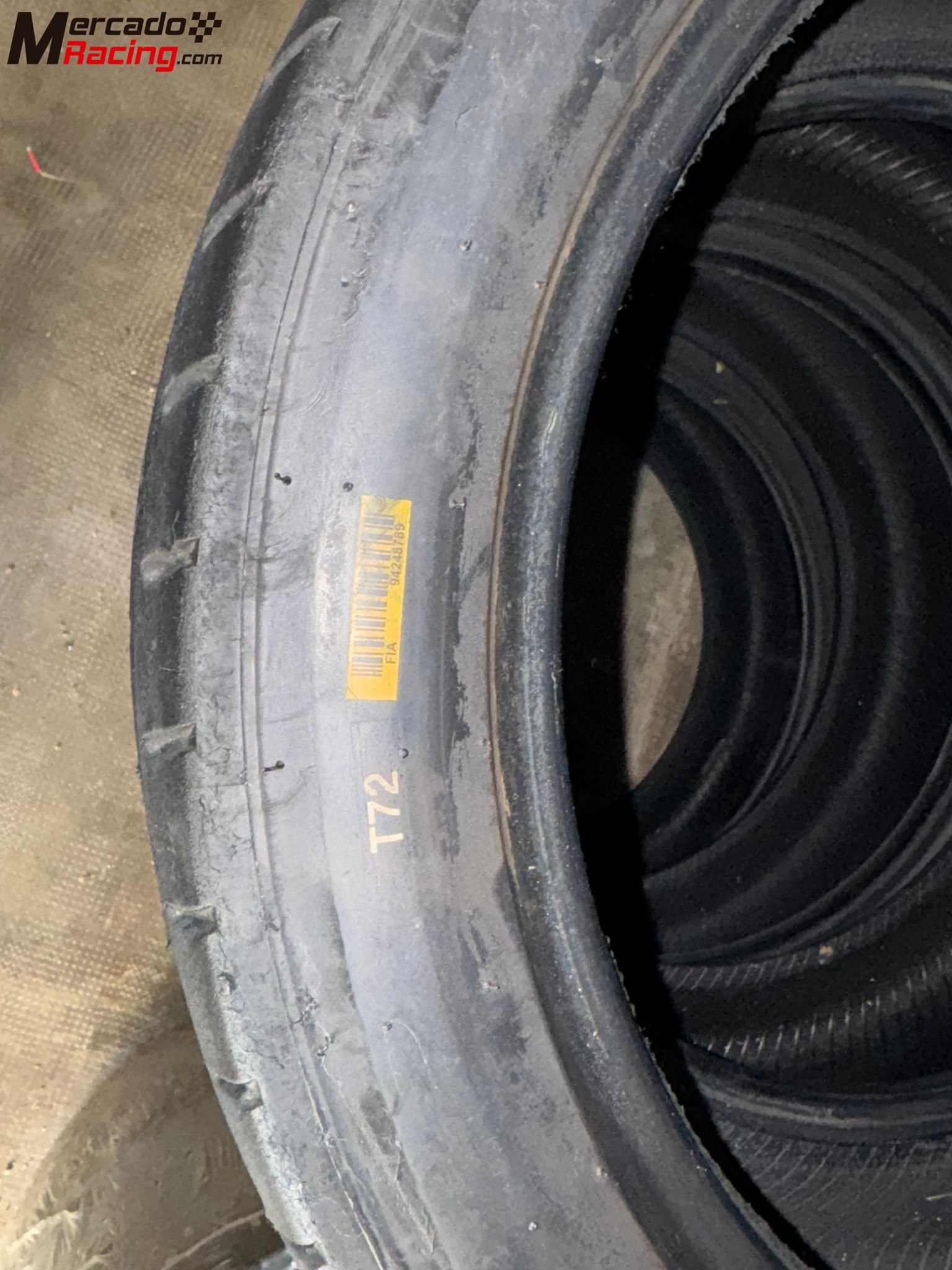 Juego de 4 hankook z205 215/45r17 compuesto t72 al 90%
