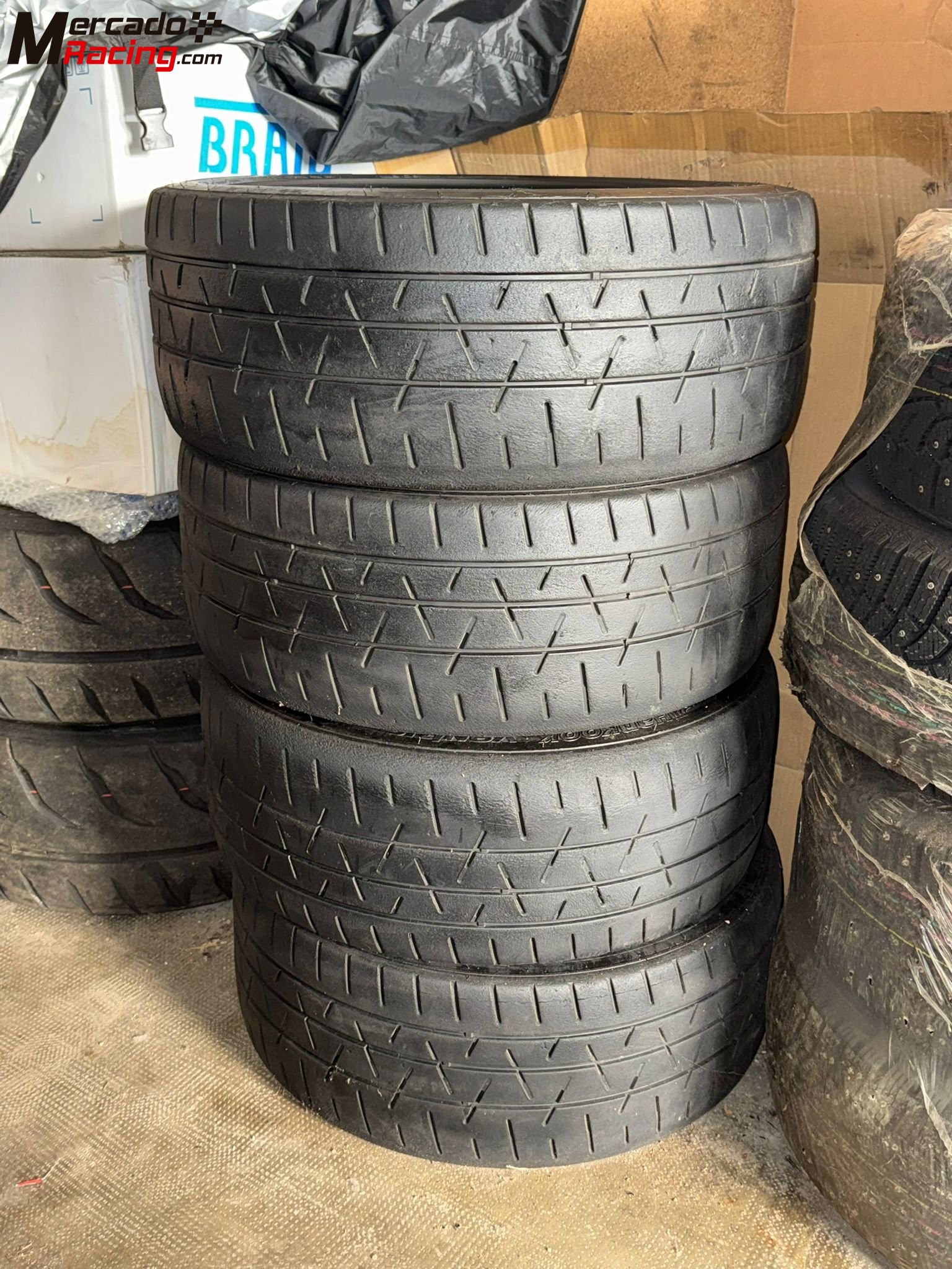 Juego de 4 hankook z205 215/45r17 compuesto t72 al 90%