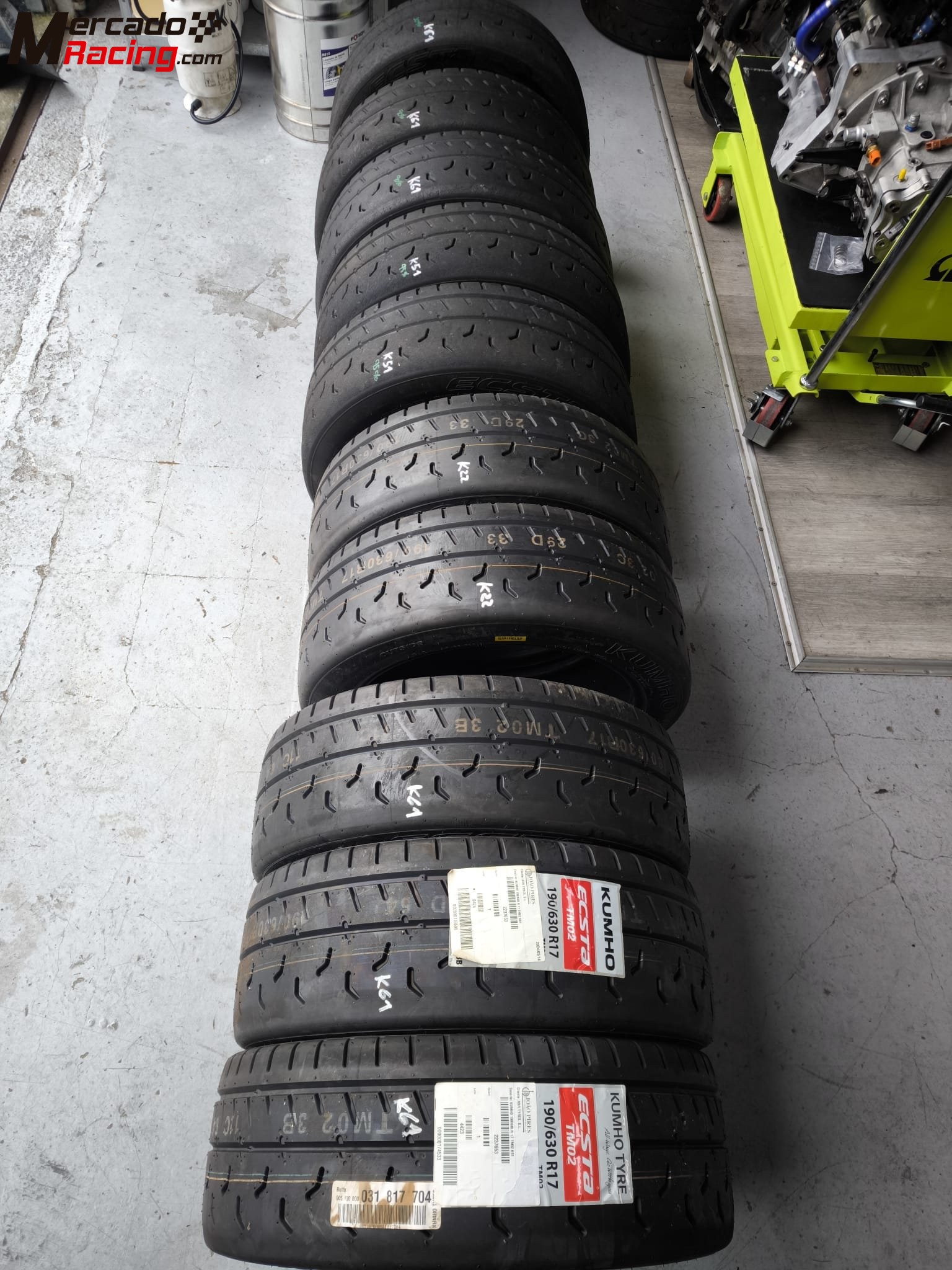 Neumáticos kumho r17 tm02 k61/k51/k22