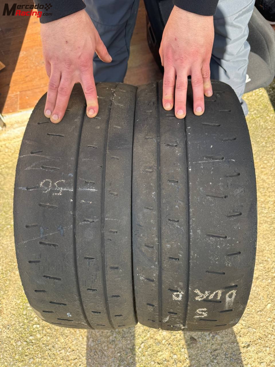Parejas pirelli ra5 usado. 3 parejas