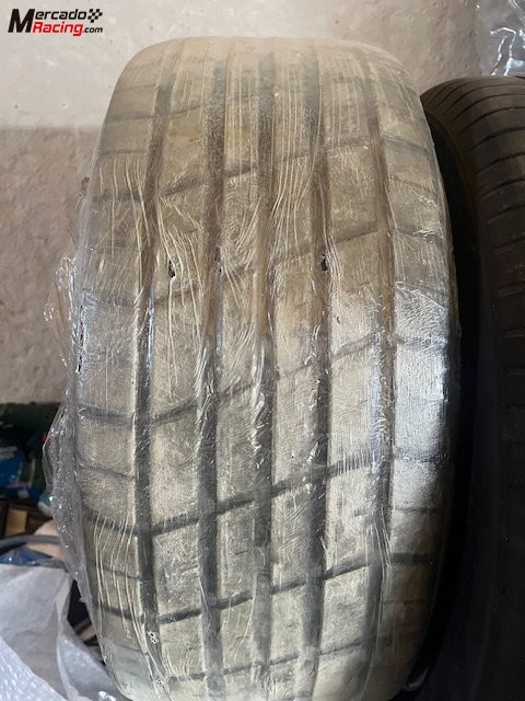 Neumaticos slicks  hankook  t52  y lluvia michelin p20