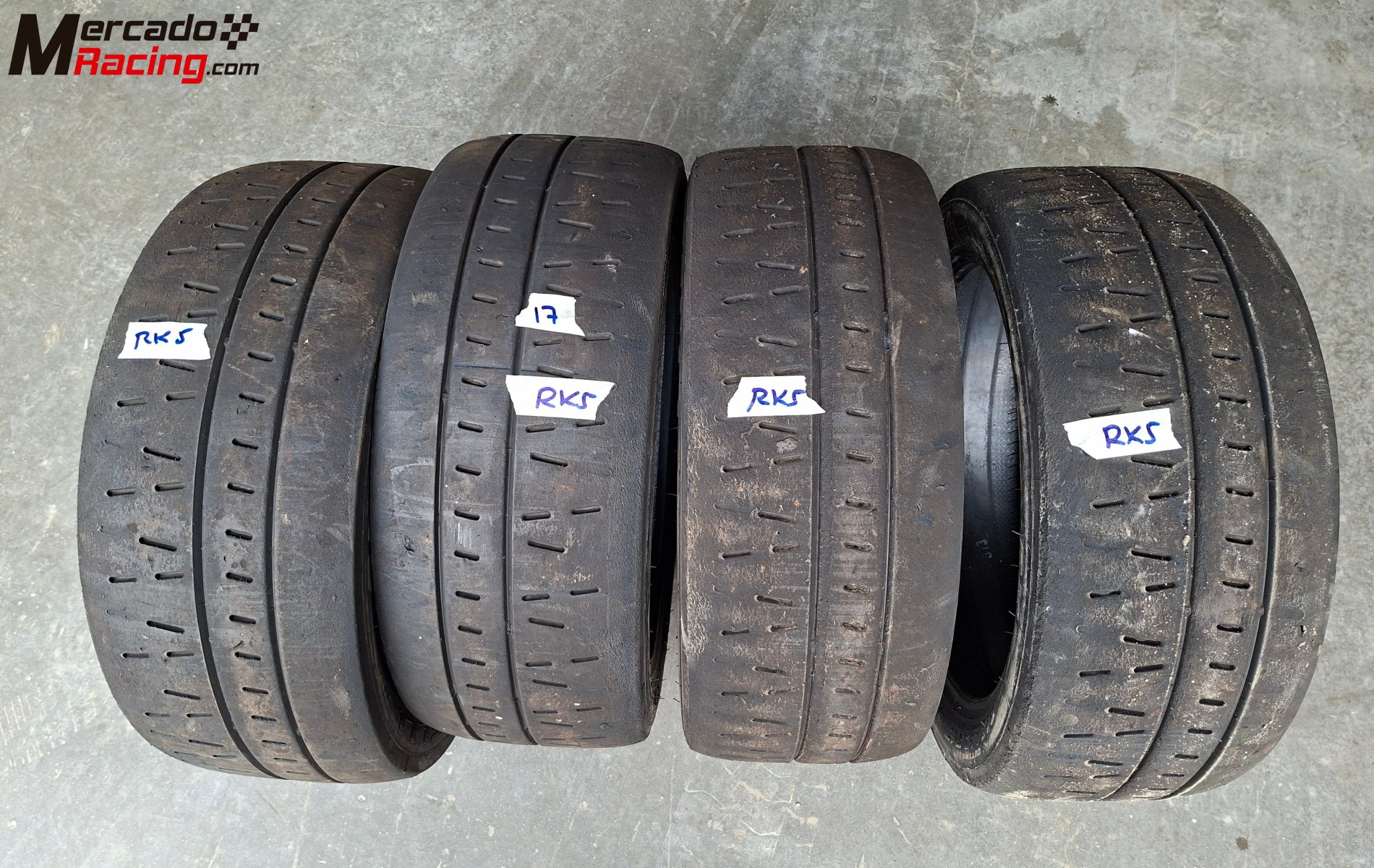 Pirelli en 17. cantabria (4 rk5, 4 rkw7,  4 rk7a )