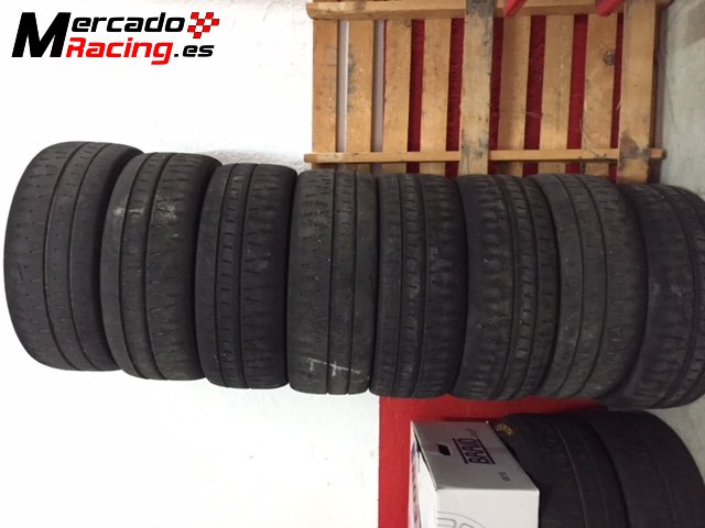 Se vende lote de ruedas pirelli rk 5 y 7 en 18 