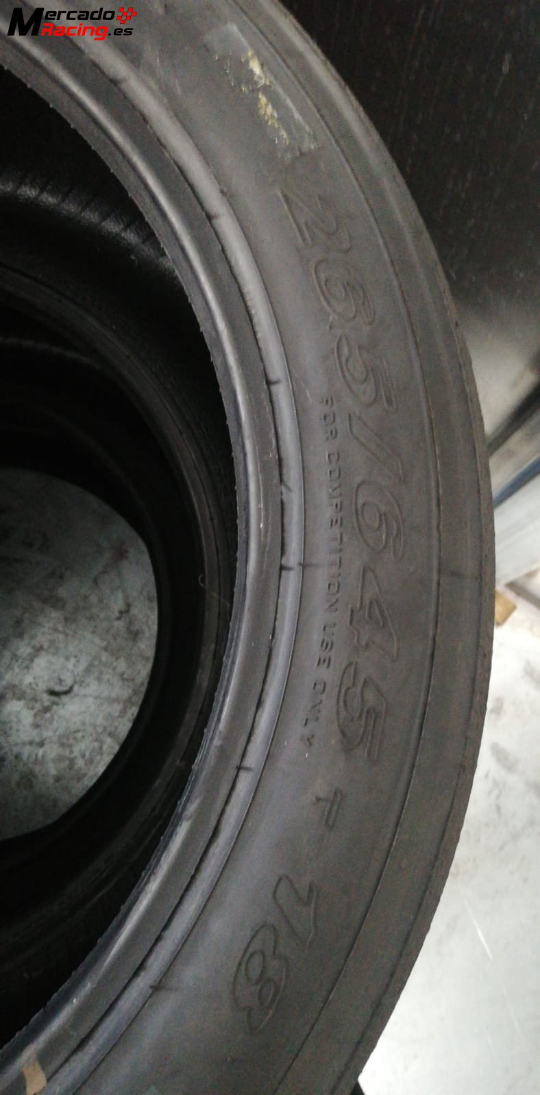 Slick 245 y 265/ 18  pirelli circuito 