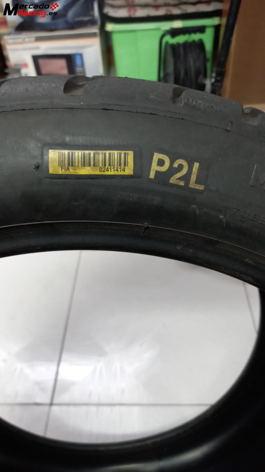 Neumáticos slick p2l michelin-27/65/18