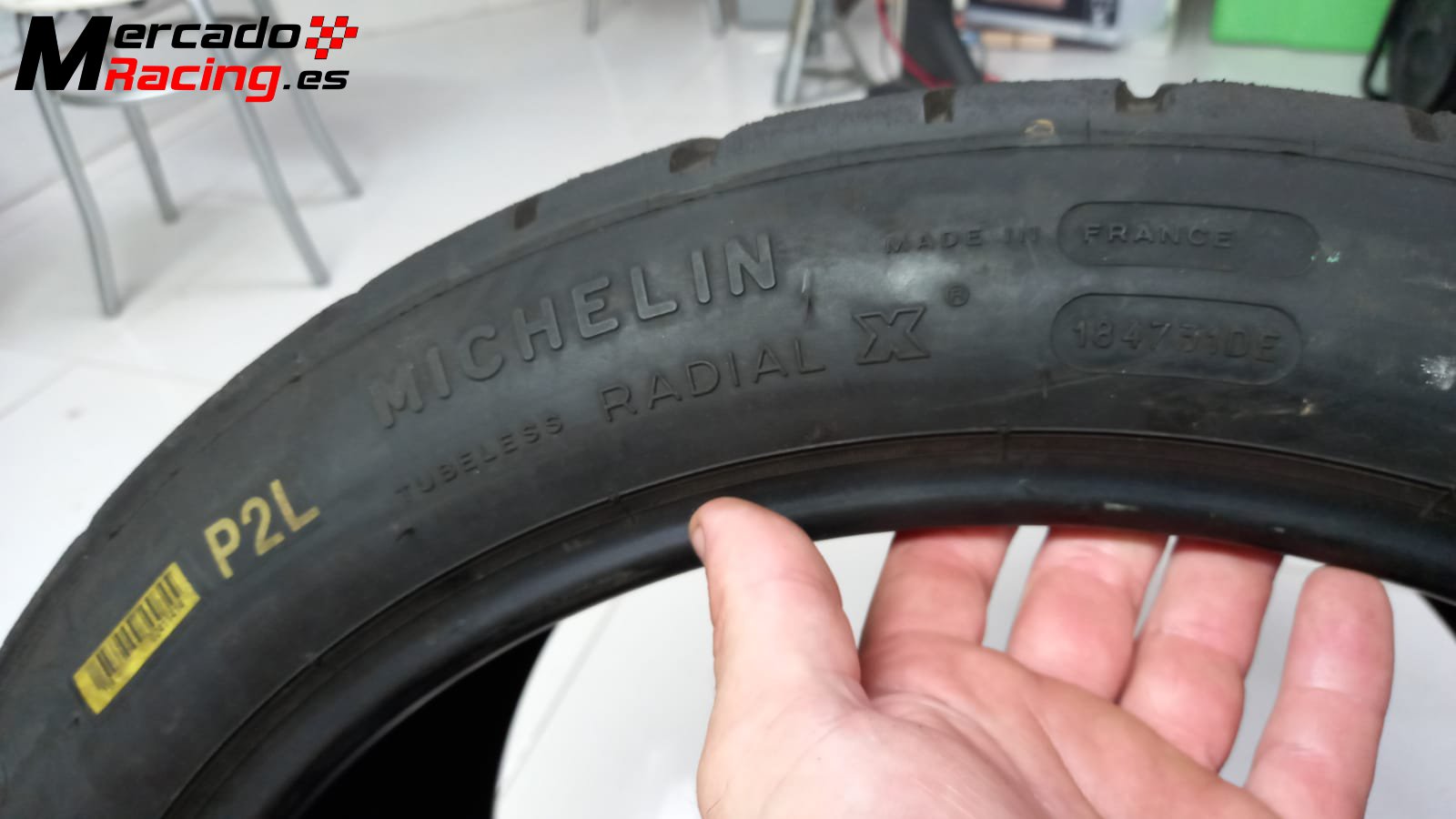 Neumáticos slick p2l michelin-27/65/18