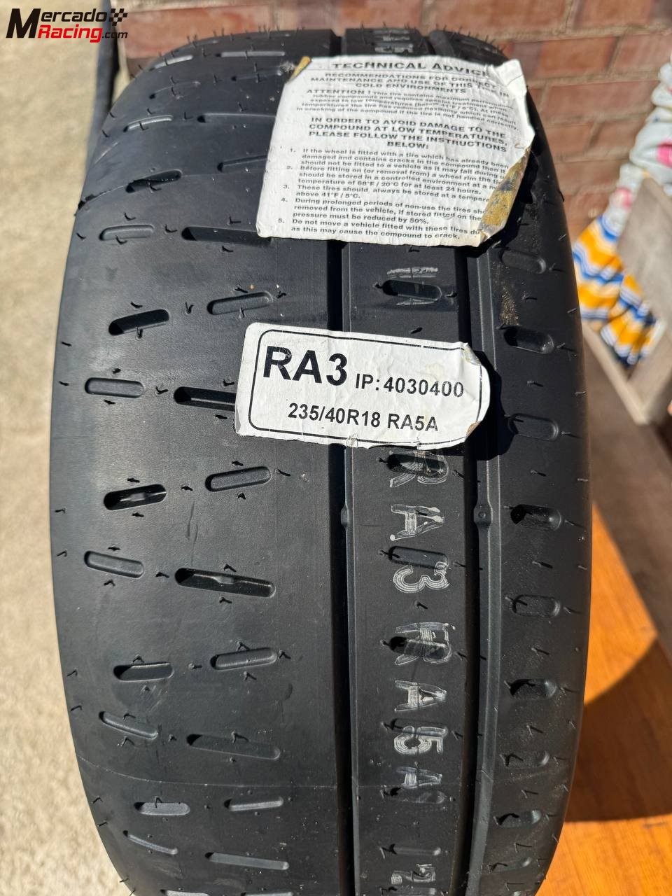 Pirelli ra5a nuevas 