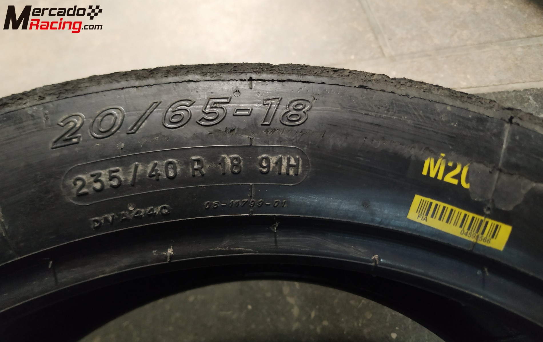 Michelin rallye compuesto m20