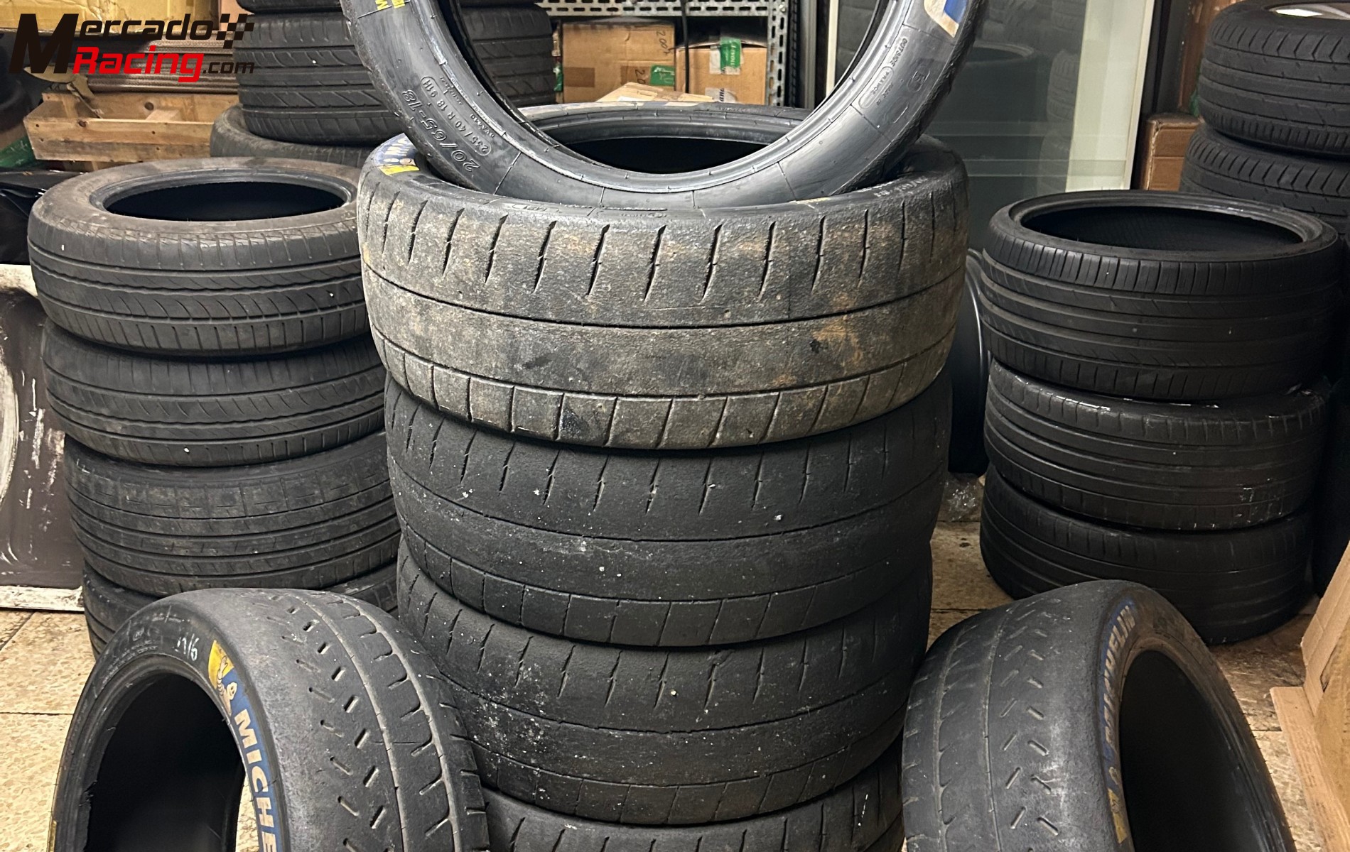 Lote 8 neumáticos michelin