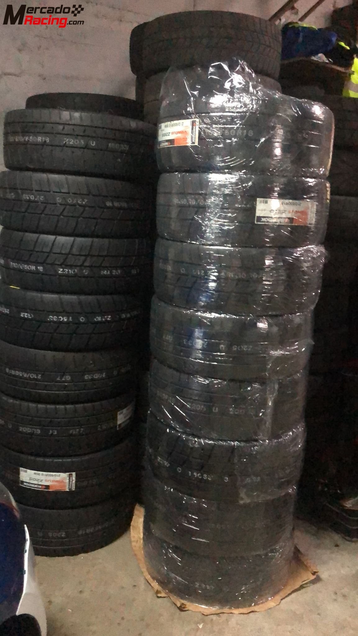 4 hankook z210 210/650r18 w52 wet nuevas