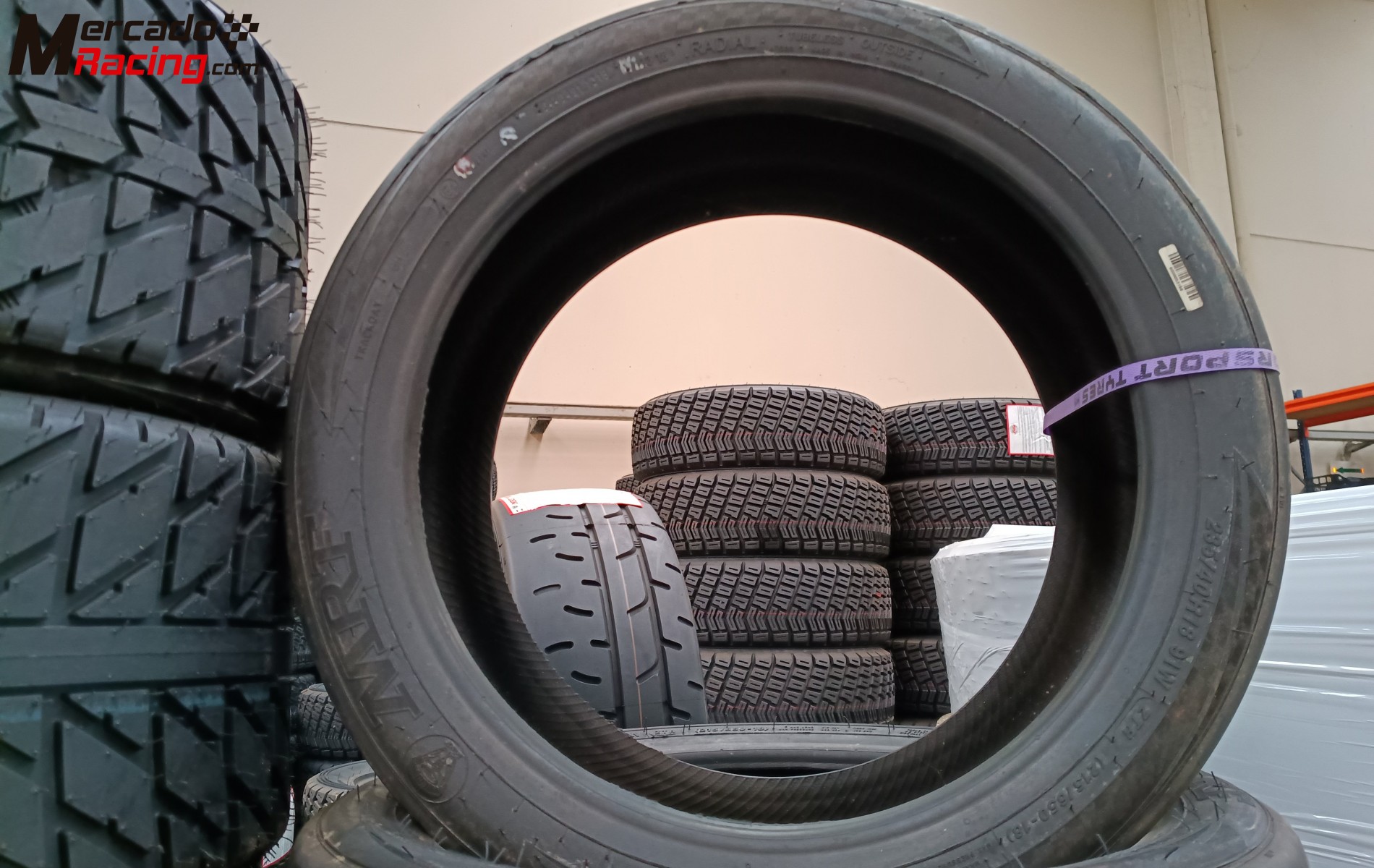 Se venden neumáticos mrf ztr h1 – trackday / calle