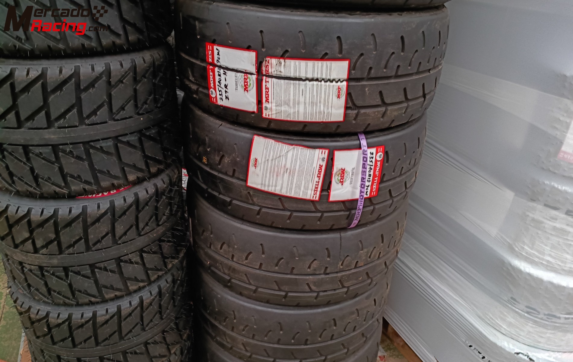 Se venden neumáticos mrf ztr h1 – trackday / calle