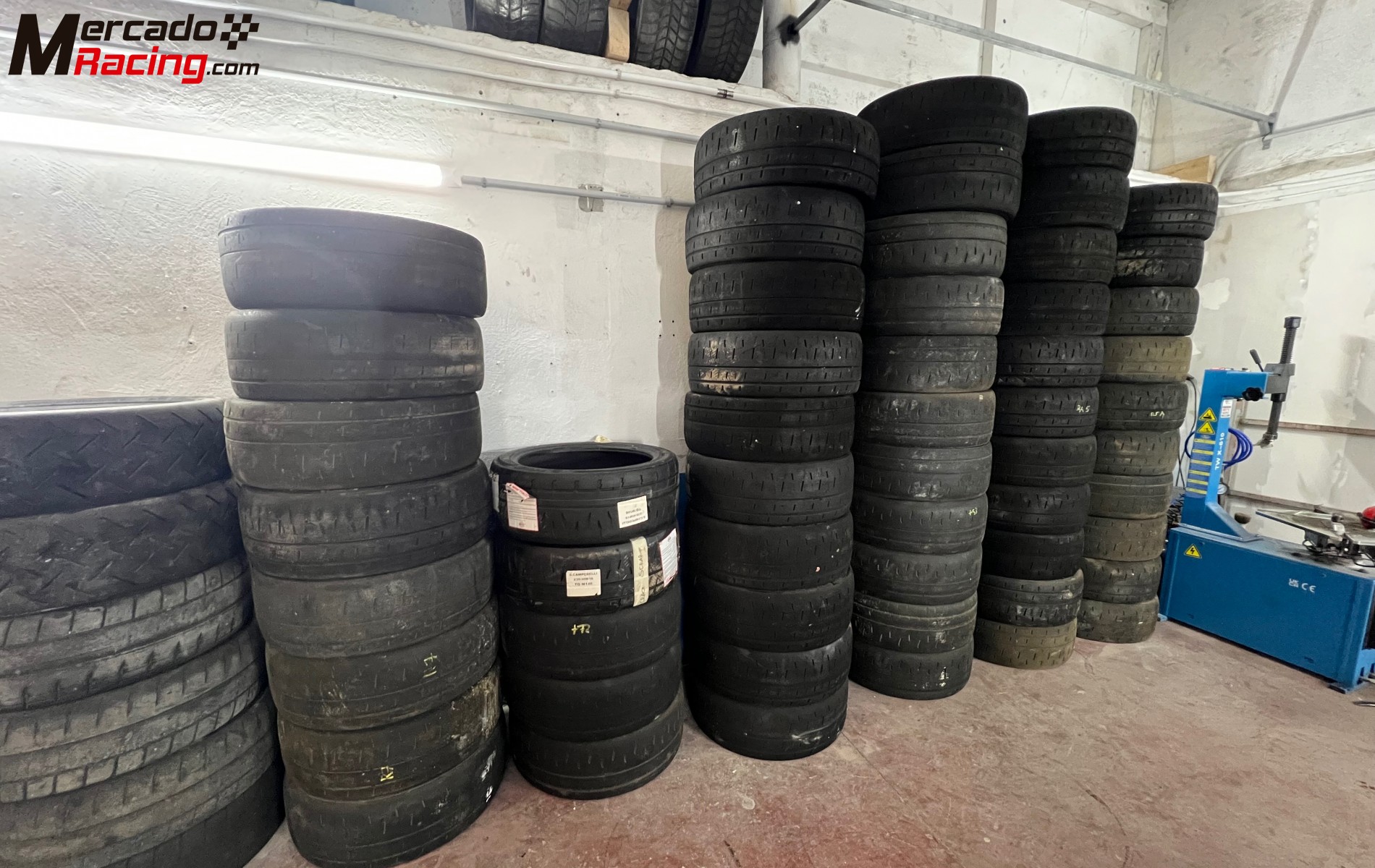 Neumáticos competición en 18 